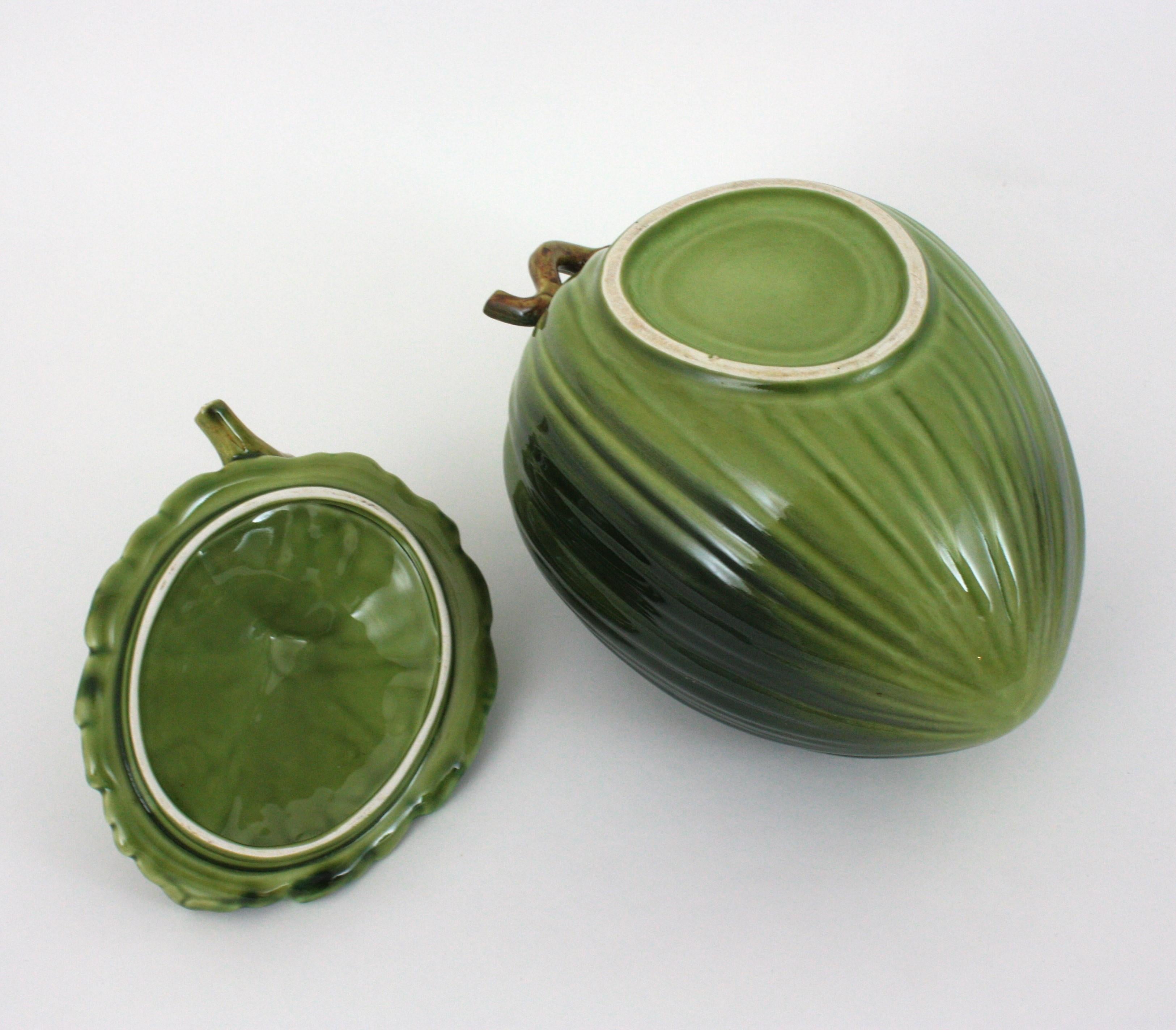 Set di servitori per meloni in ceramica smaltata, Italia 1960 in vendita 10