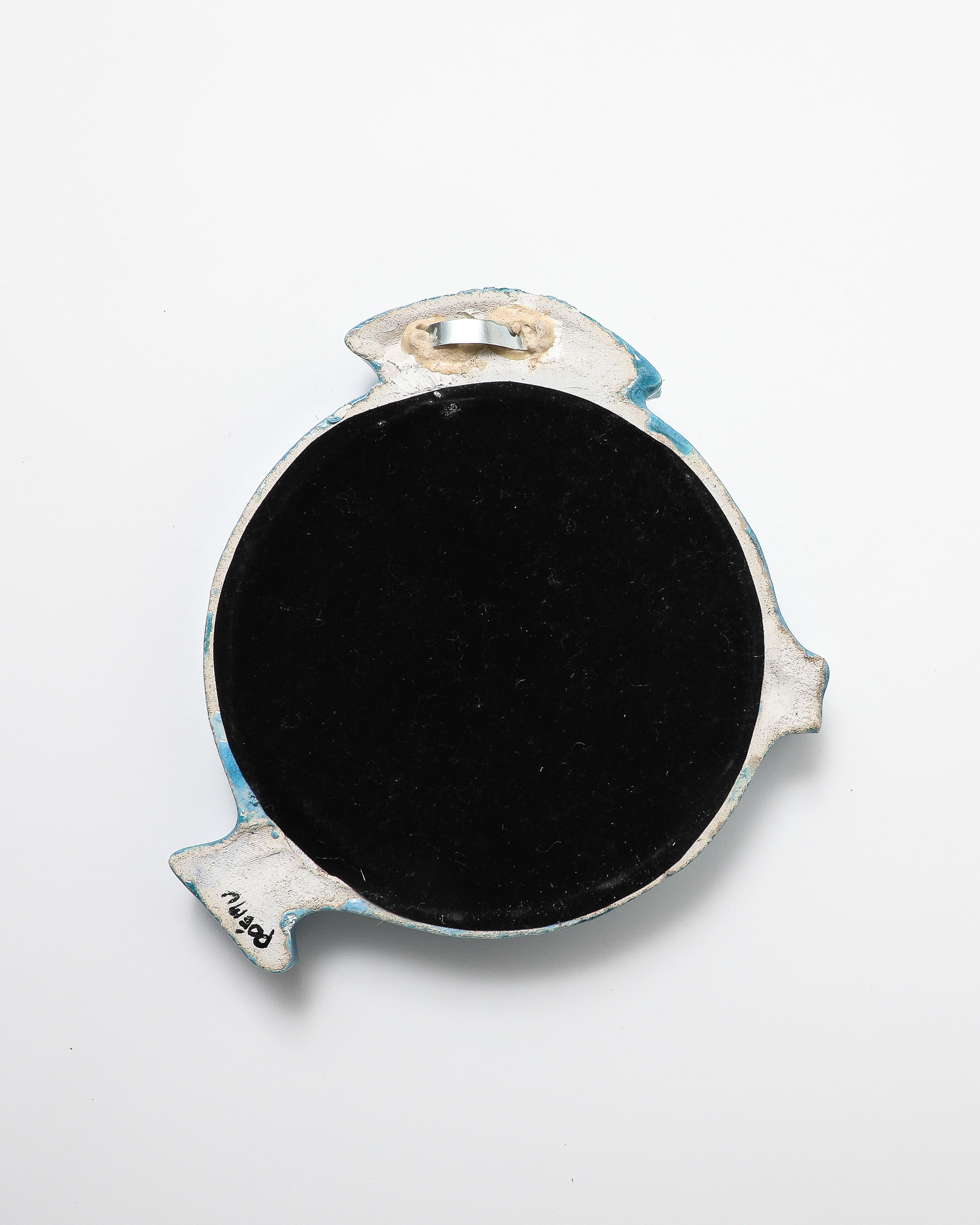 Miroir en céramique émaillée, France, vers 1960 en vente 4
