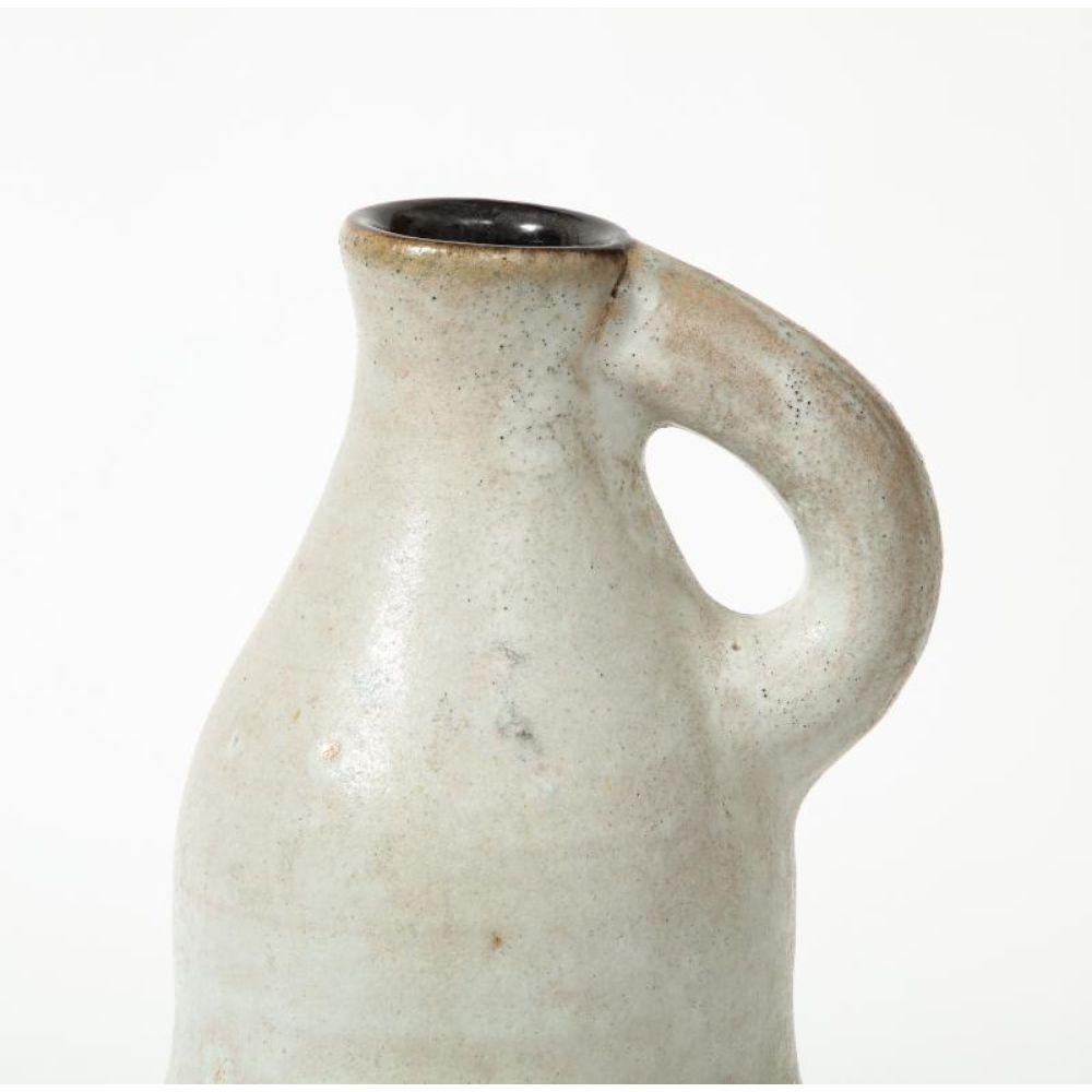 Glazed Ceramic Pitcher, 20th Century For Sale 4