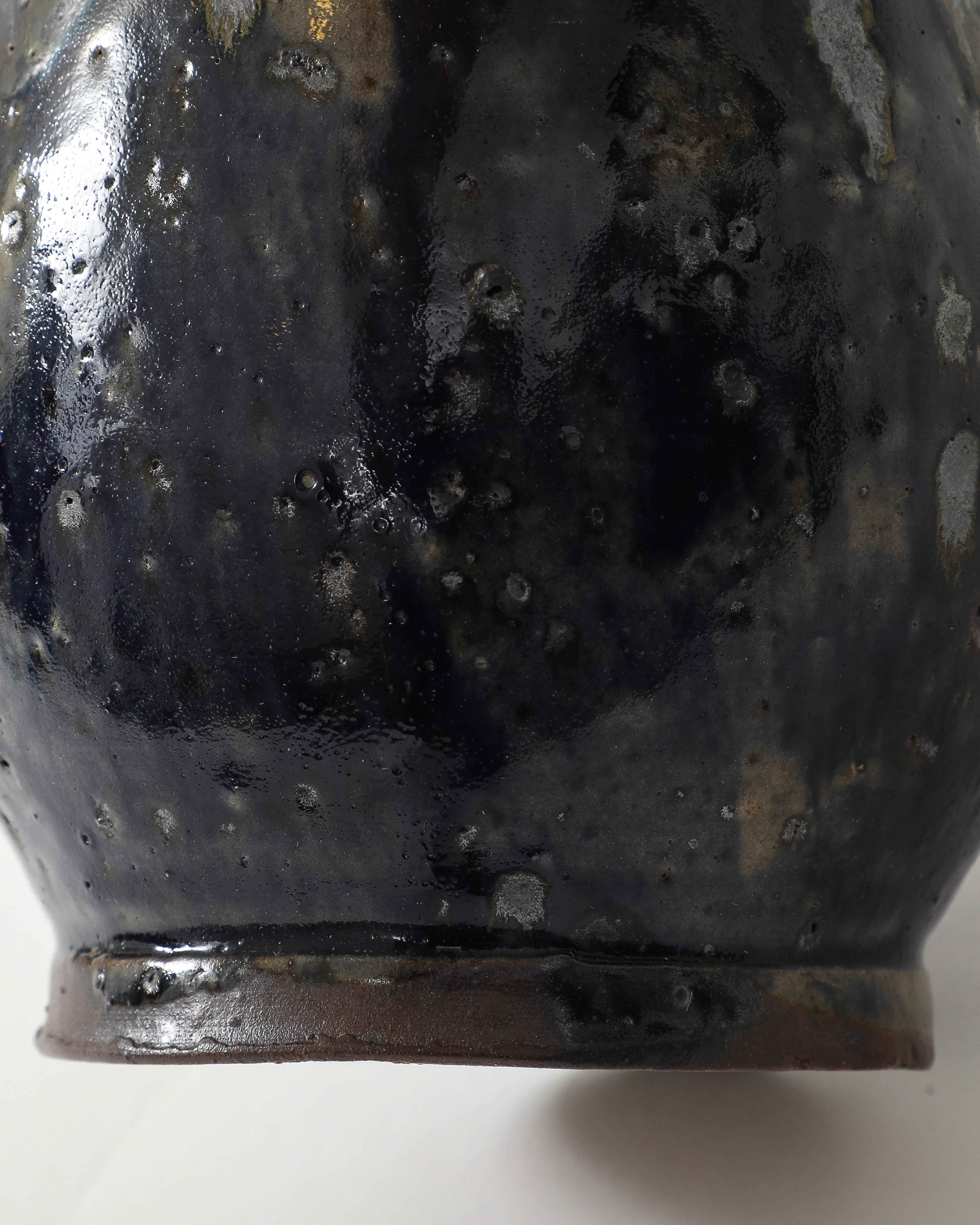 Brocca in ceramica smaltata di Jean Talbot, La Borne, Francia, 1940 ca. in vendita 6