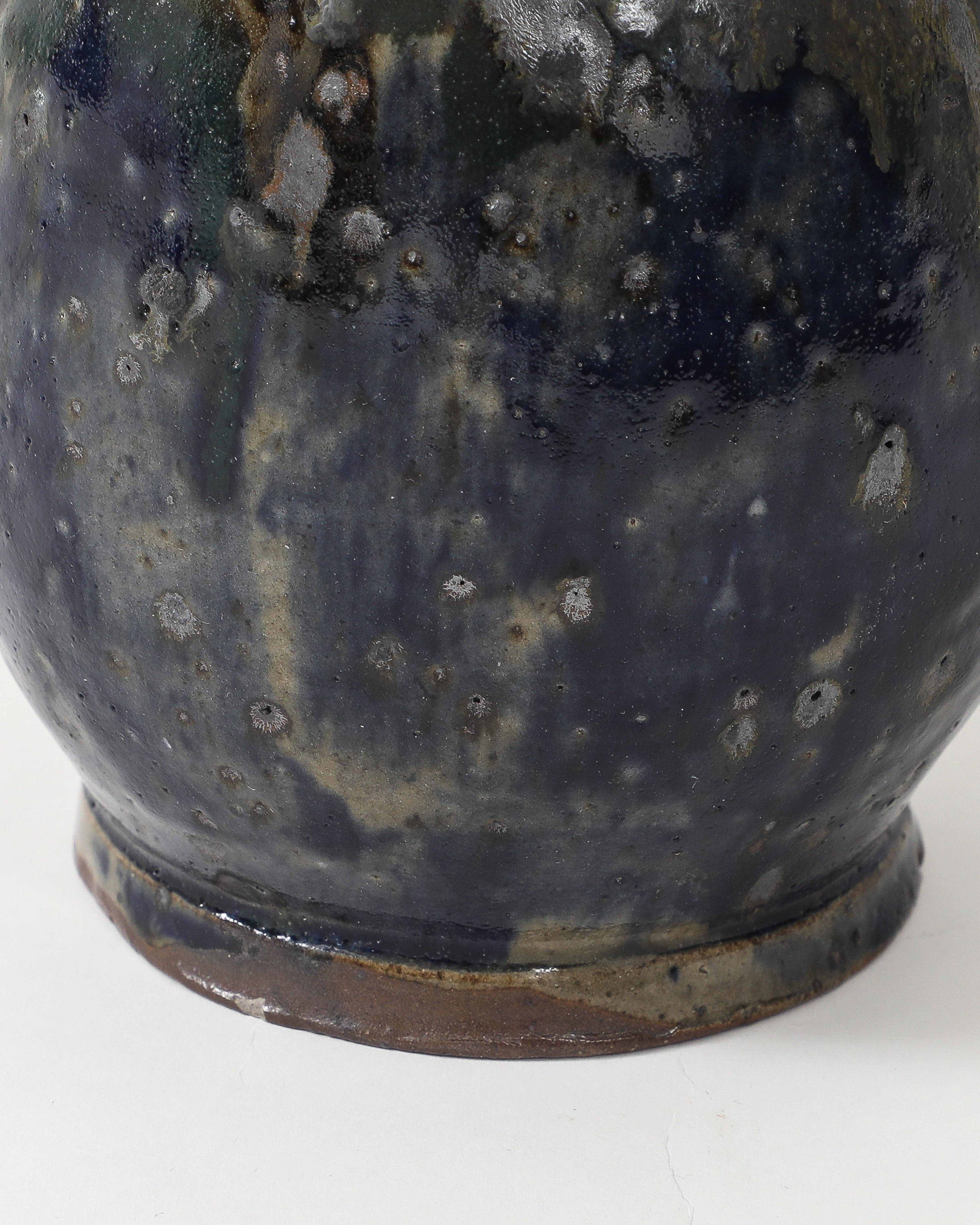 Brocca in ceramica smaltata di Jean Talbot, La Borne, Francia, 1940 ca. in vendita 9