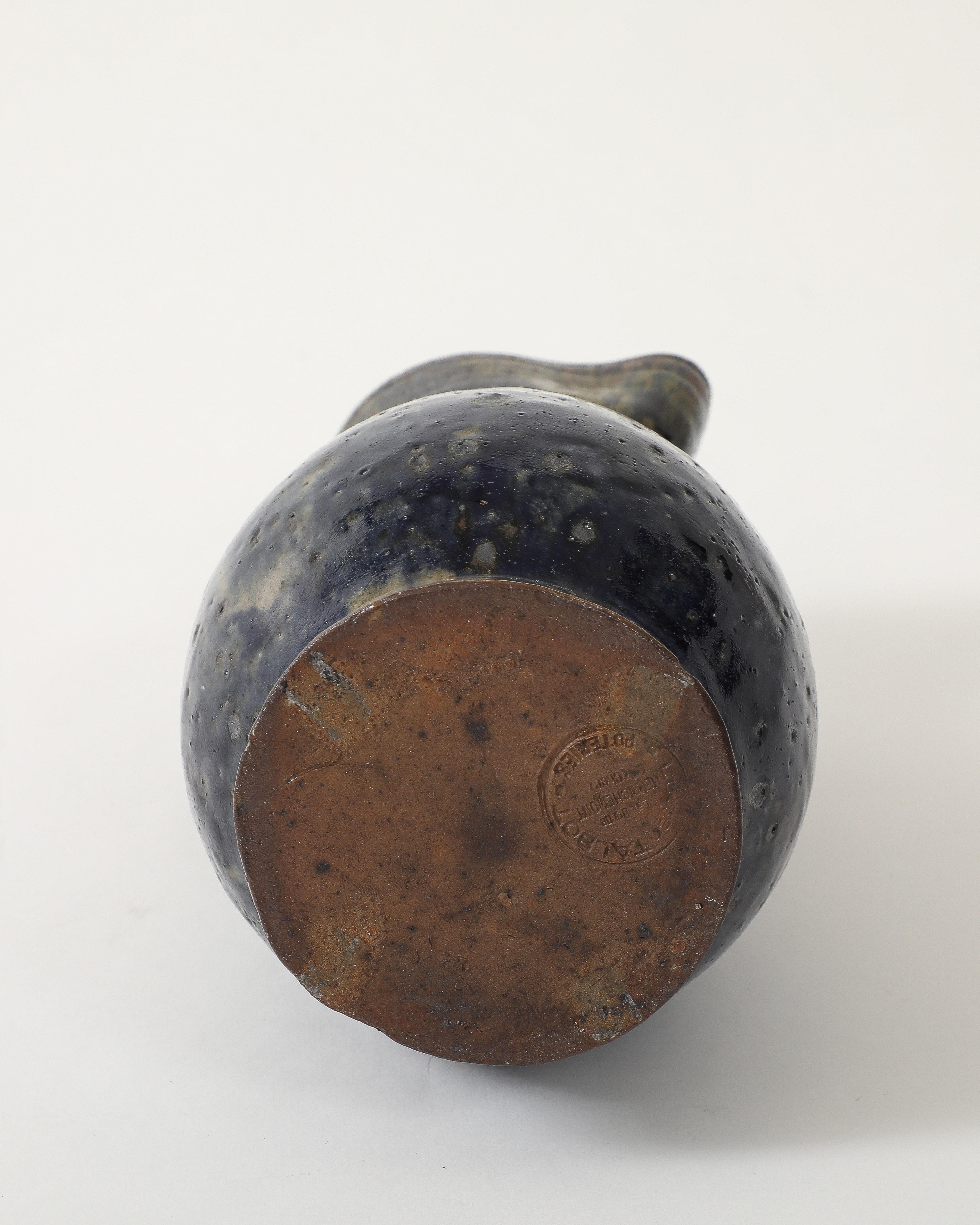 Brocca in ceramica smaltata di Jean Talbot, La Borne, Francia, 1940 ca. in vendita 10