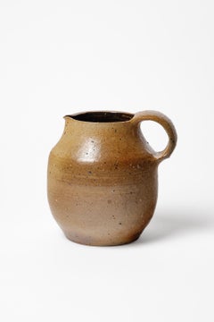 Brocca in ceramica smaltata di Yves Mohy, circa 1970.