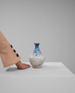 Glazed Ceramic Pitcher from Belgium, 20th Century, Functional Design