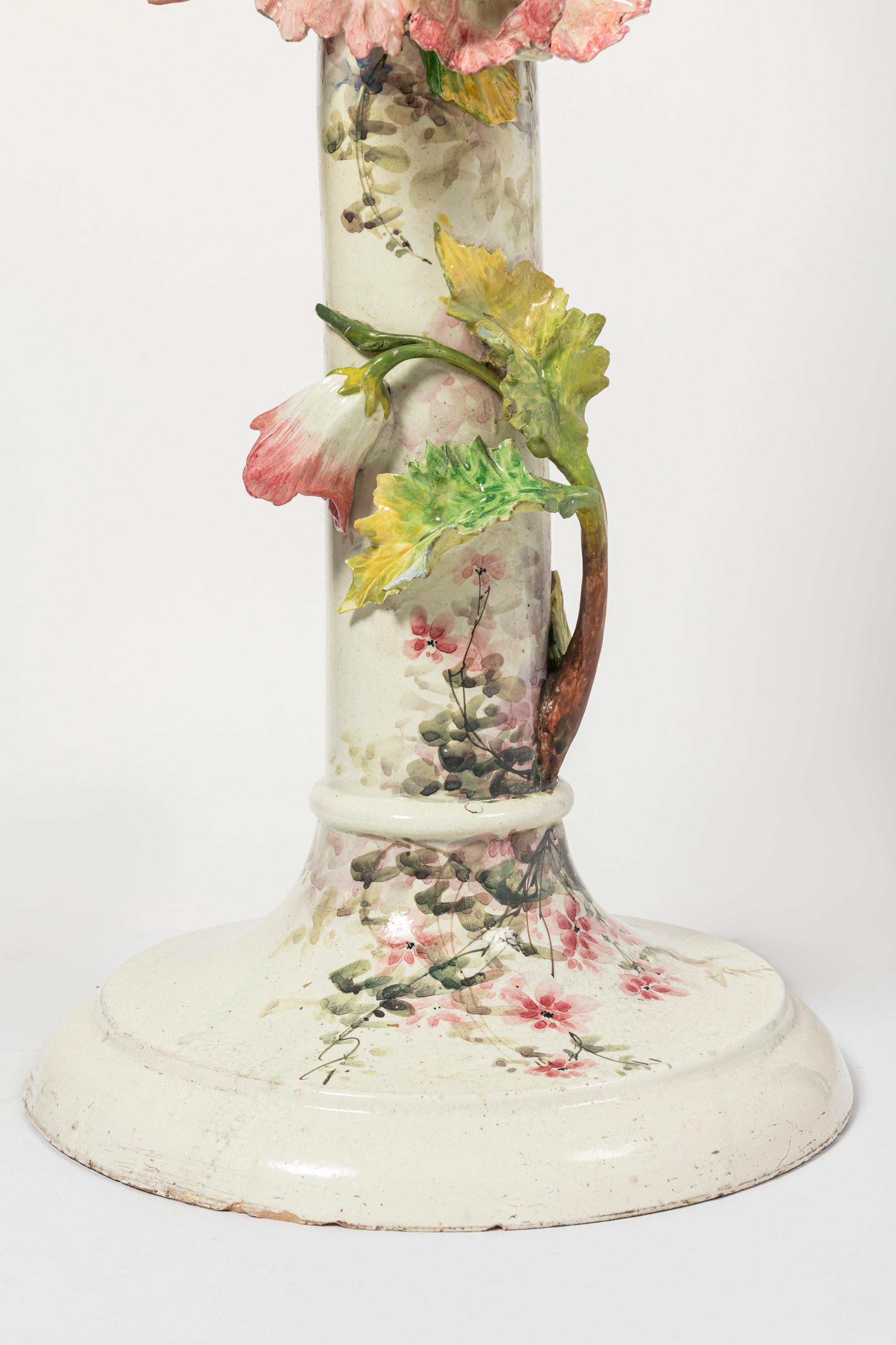 Céramique Jardinière en céramique émaillée, période Art nouveau, Italie, vers 1920. en vente