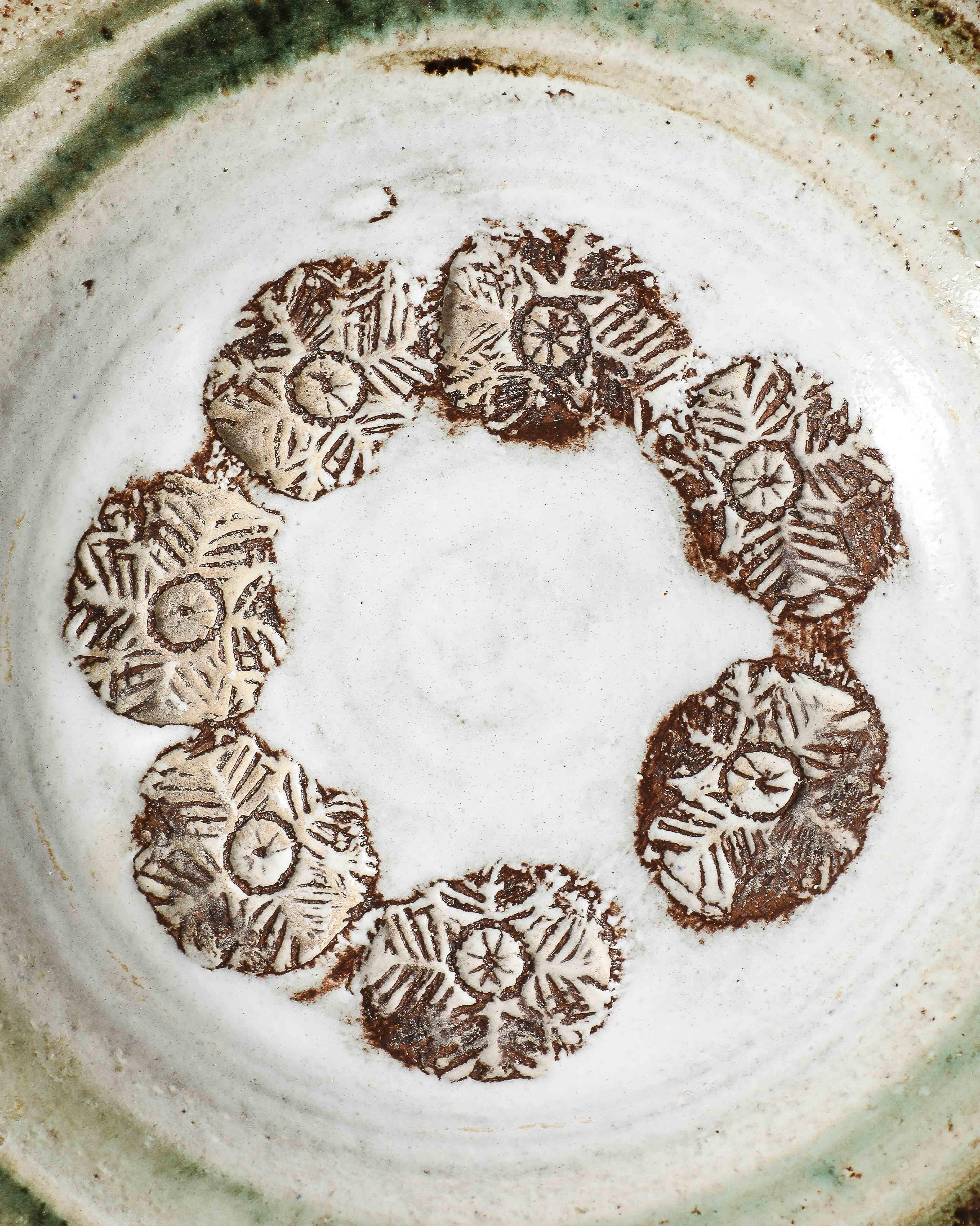 Glazed Ceramic Plate by Albert Thiry, France, c. 1970 9