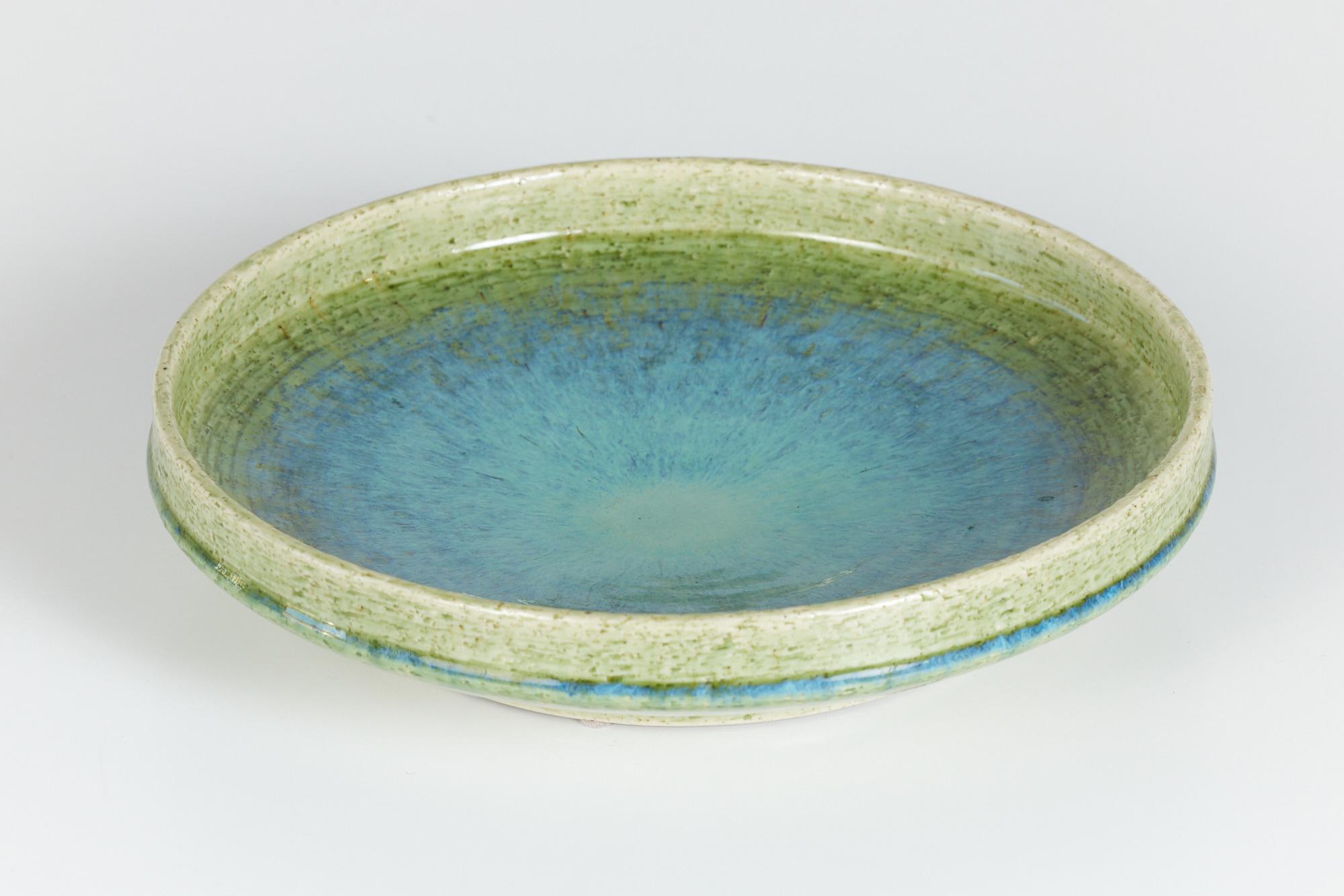 Glazed Ceramic Plate by Palshus 1