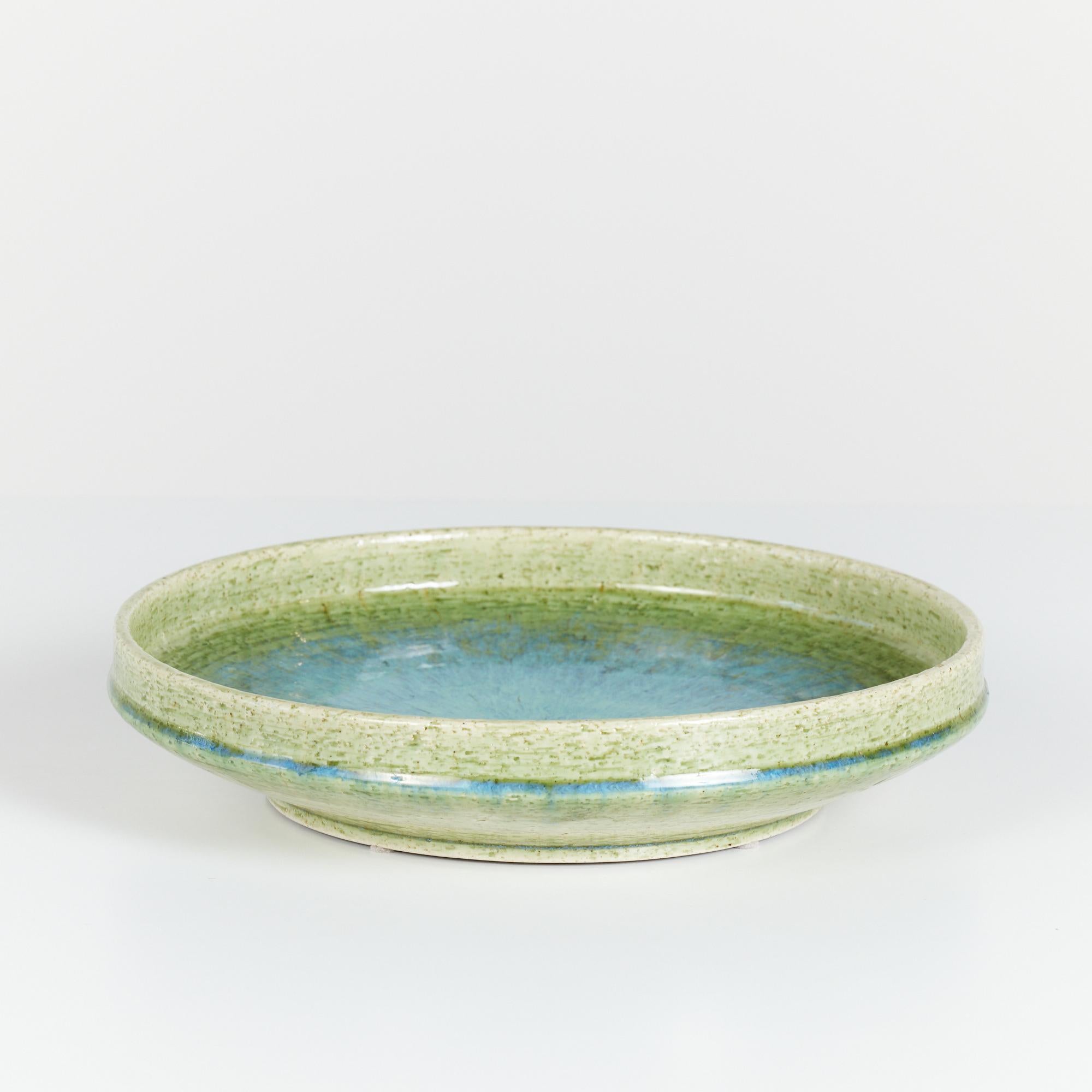 Glazed Ceramic Plate by Palshus 2