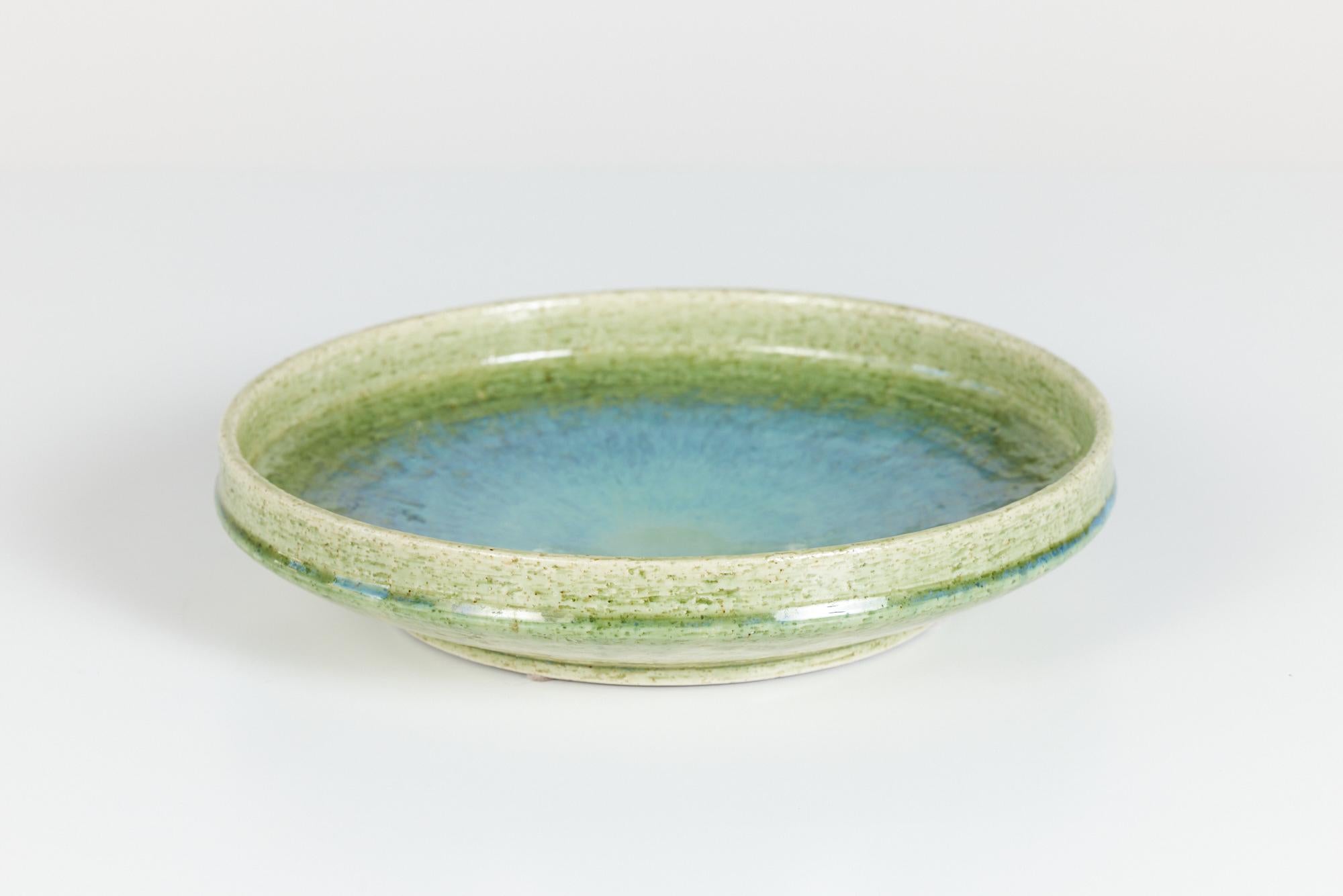 Glazed Ceramic Plate by Palshus 3