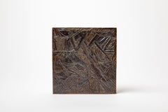 Plaque en céramique émaillée de Pierre Martinon, 1995.