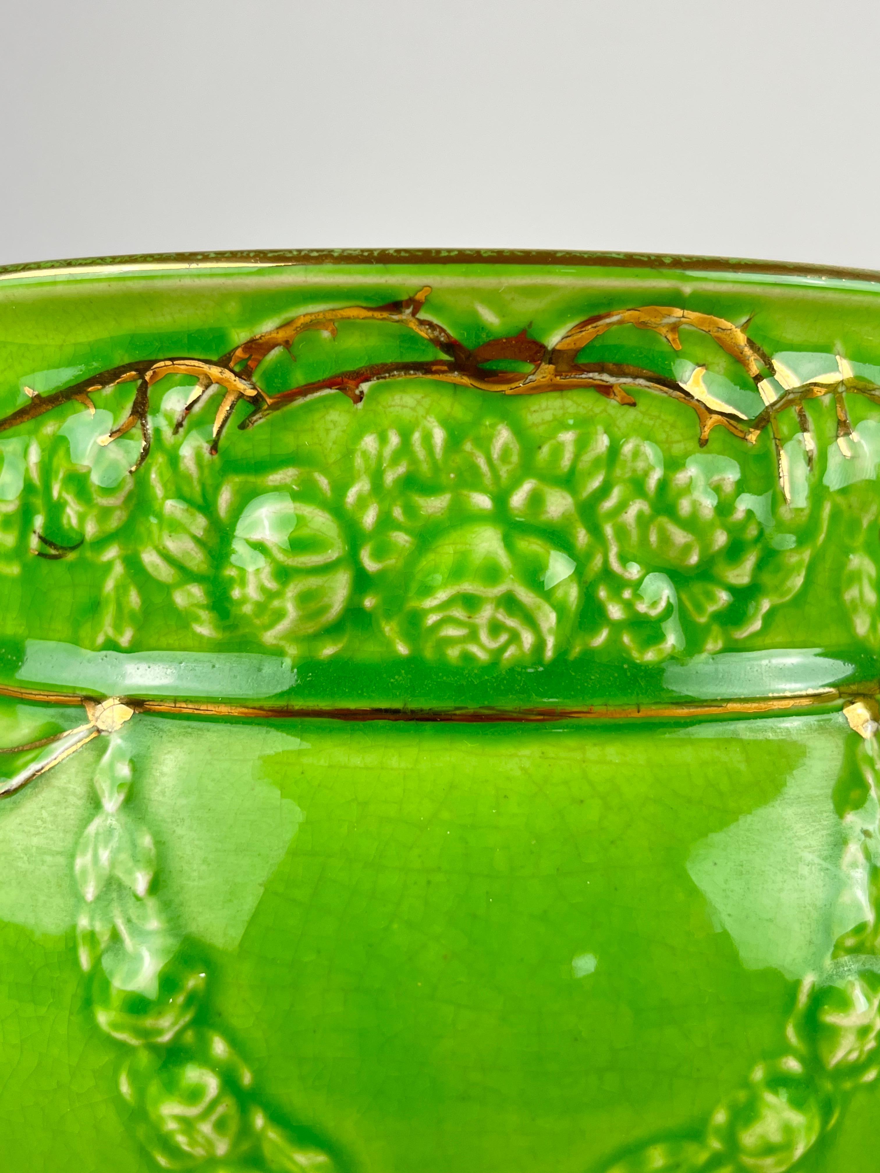 Soucoupes en céramique émaillée, Italie, années 1950 État moyen - En vente à Palermo, IT