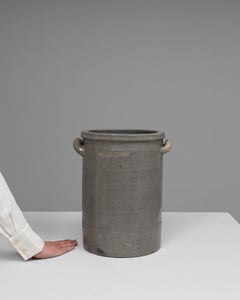 Glazed Ceramic Serving Bowl, 20th Century, Belgium, Functional Design