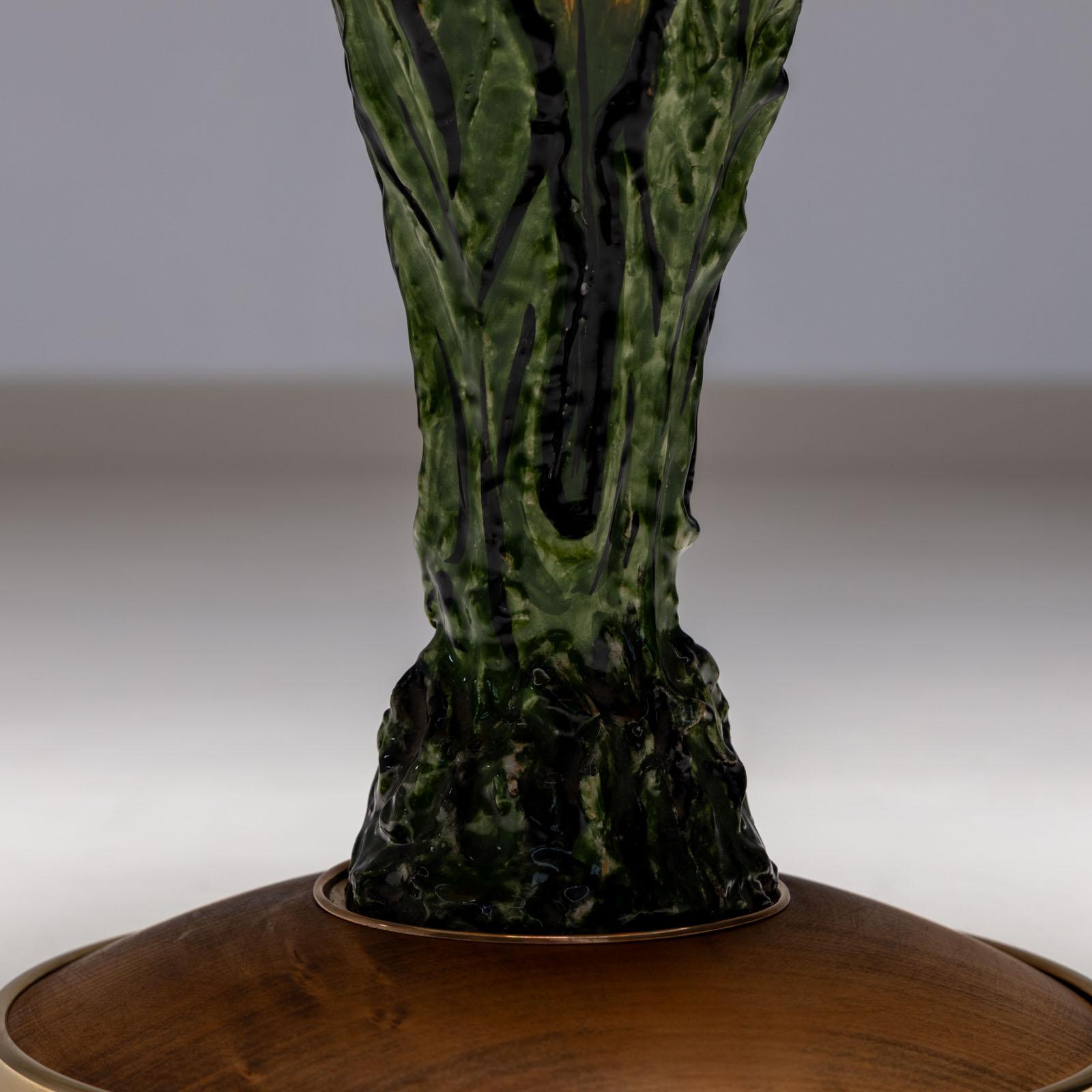 Tavolino in ceramica smaltata, Italia 1960 In condizioni buone in vendita a New York, NY