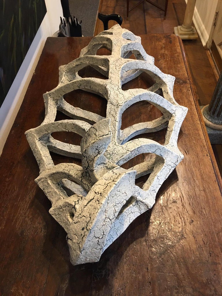 Glazed Ceramic "Skeletal Leaf", Yves Paquette, 2019 For Sale at 1stDibs