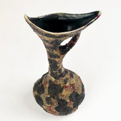 Glazed Ceramic Soliflower Vase by Società Anonima Marina Rep. San Marino 1959