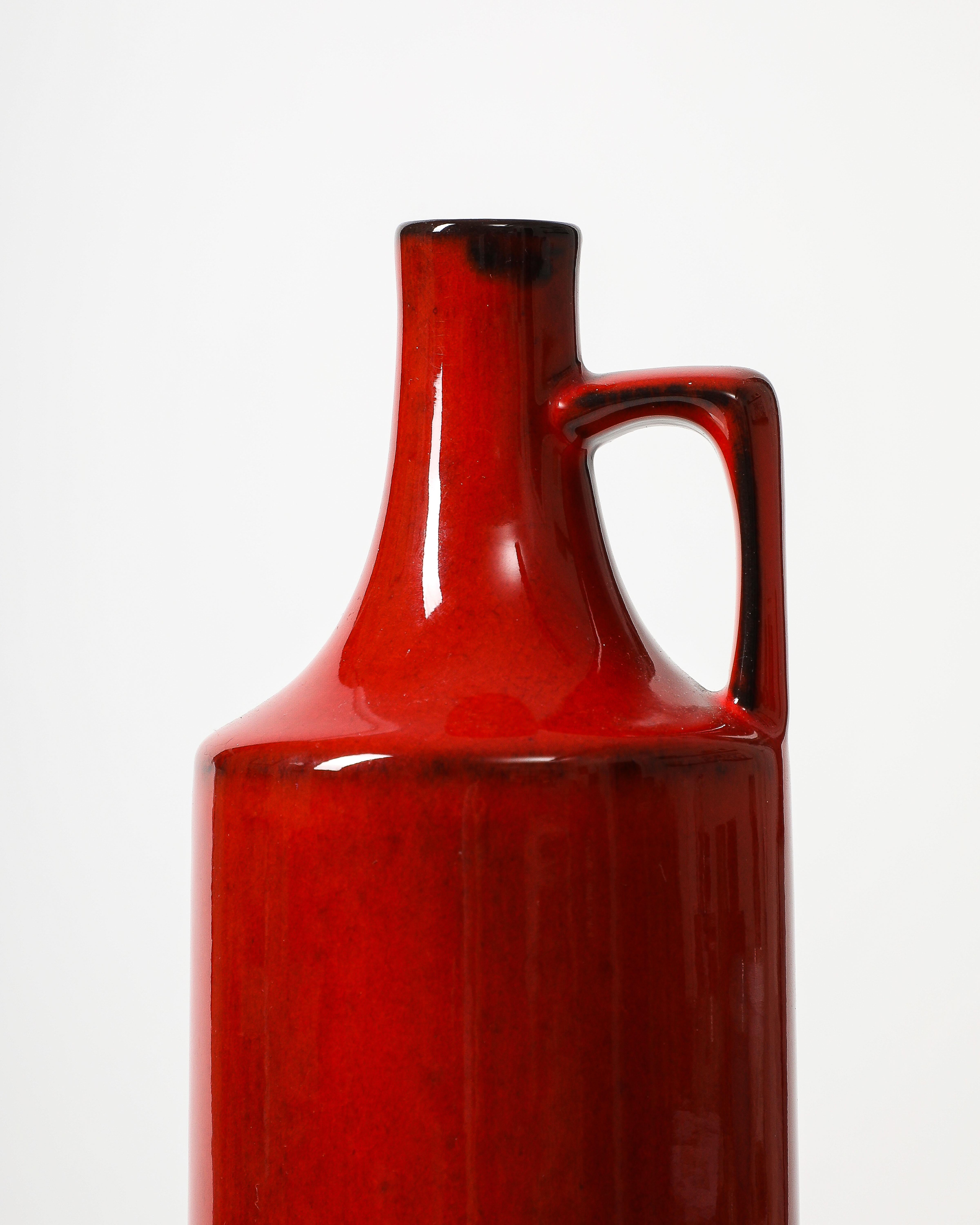 Vase Studio en céramique émaillée, Allemagne, c. 1950 en vente 5