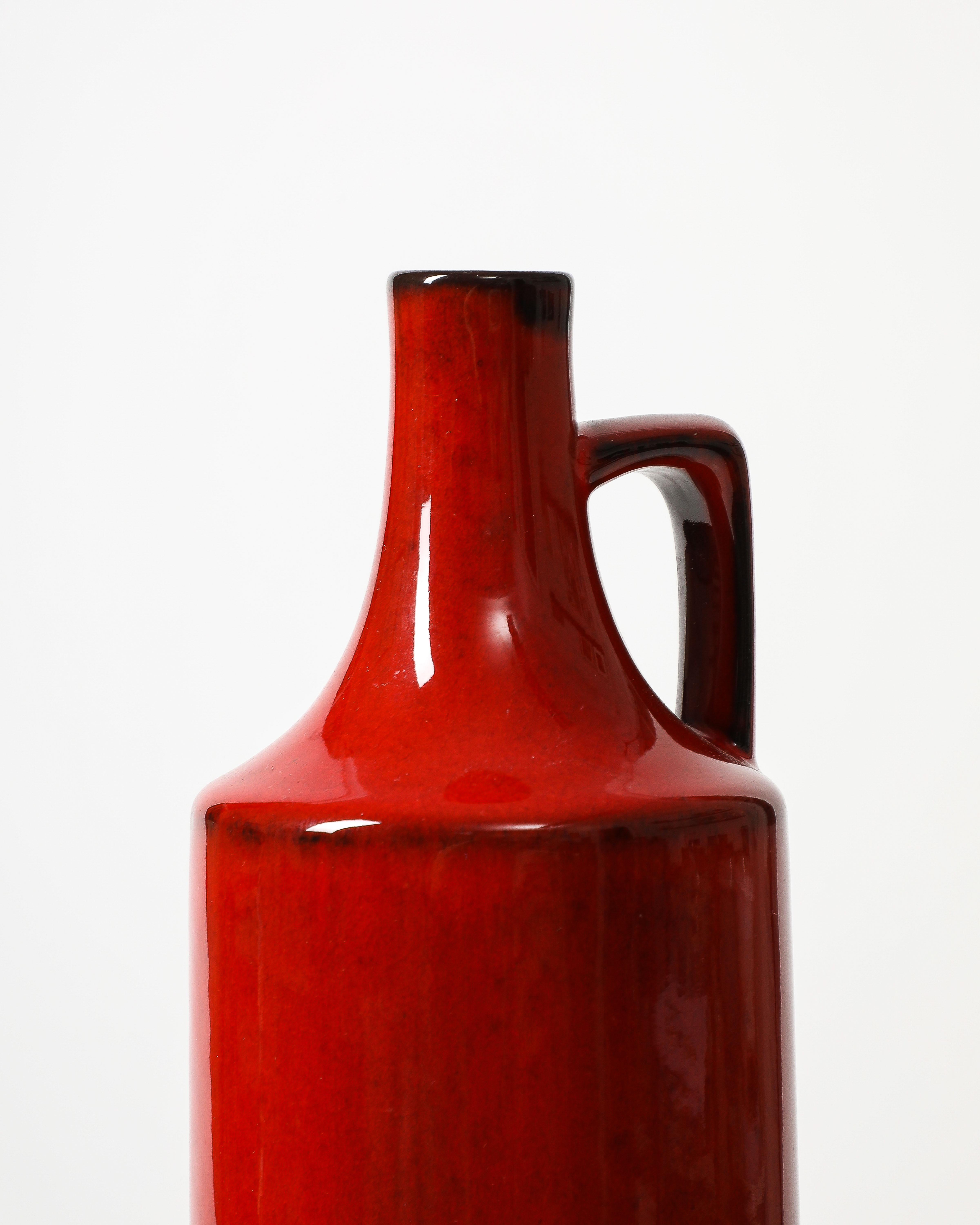 Vase Studio en céramique émaillée, Allemagne, c. 1950 en vente 6