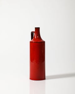 Glazed Ceramic Studio Vase, Germany, c. 1950