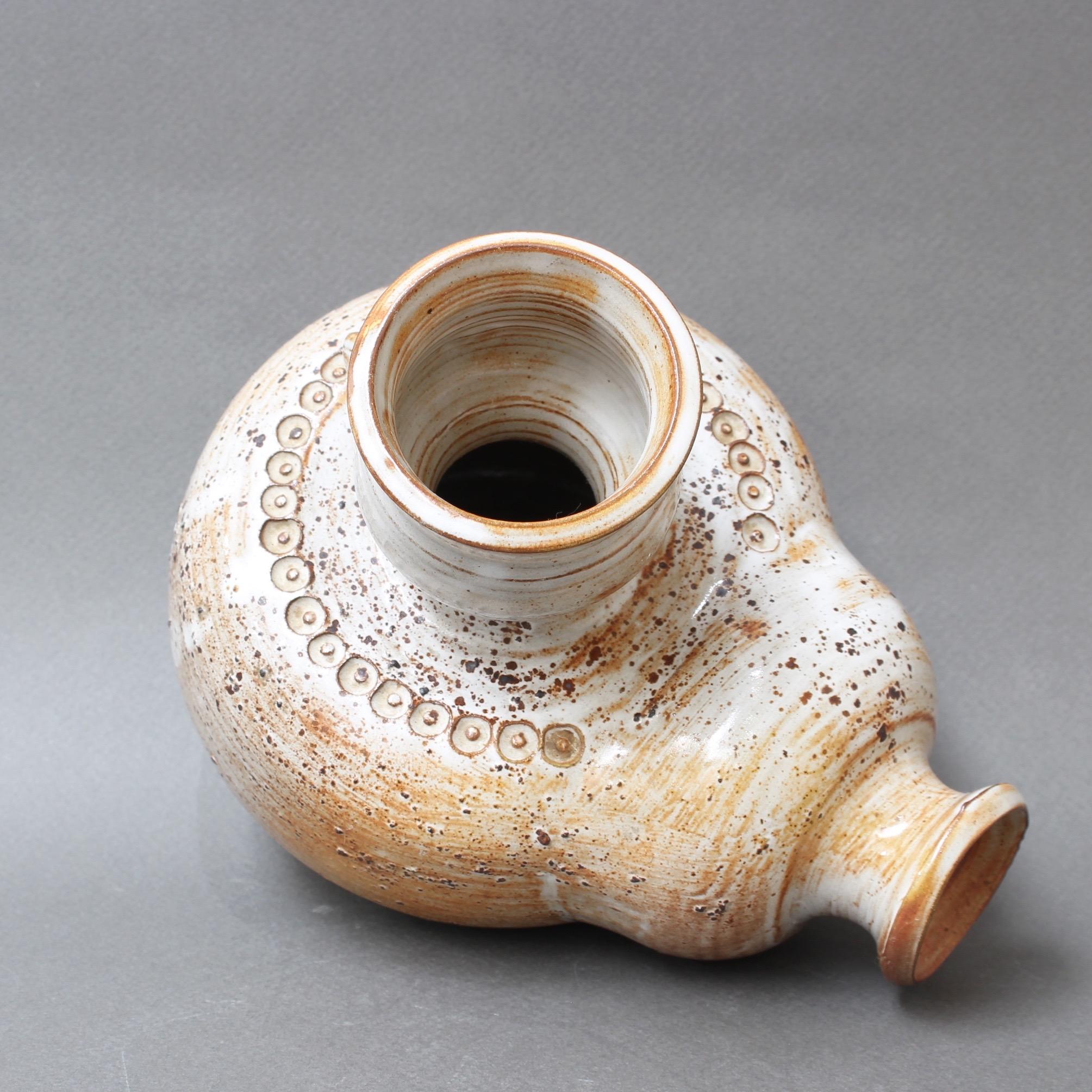 Glazed Ceramic Stylized Bird Vase by Dominique Pouchain, circa 1980s 5