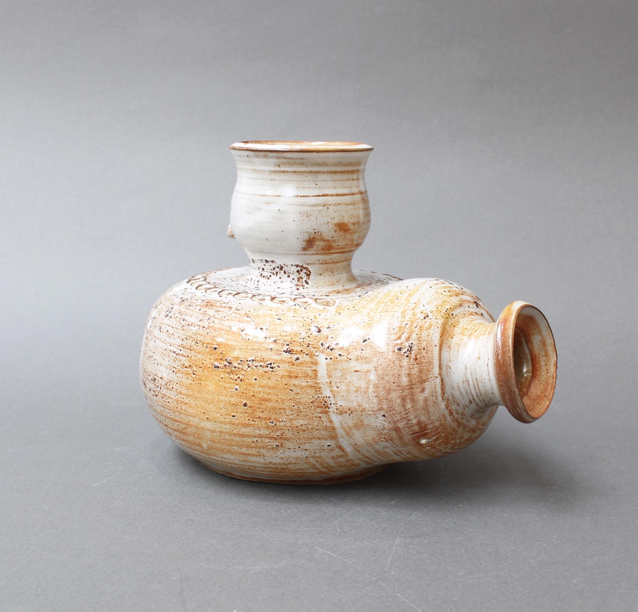 Glazed Ceramic Stylized Bird Vase by Dominique Pouchain, circa 1980s 11