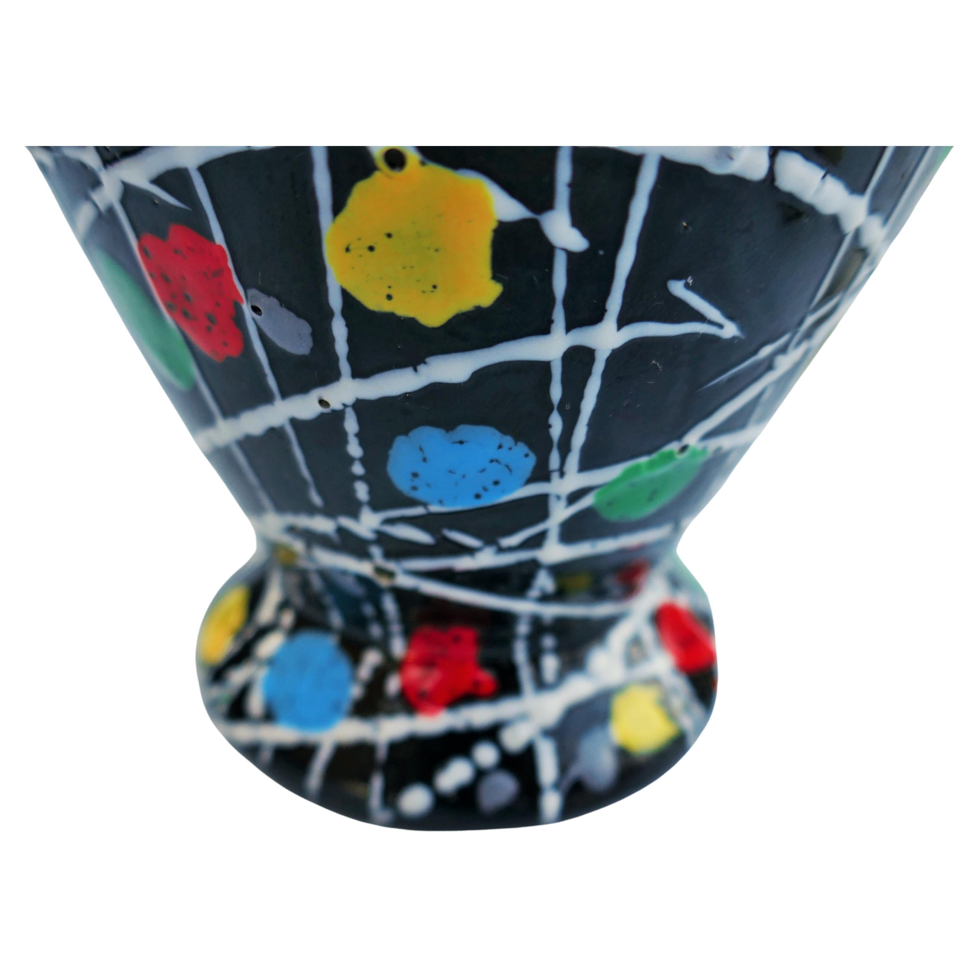 Ceramica Glazed ceramic table lamp attributed to the Fanciullacci Brothers in vendita