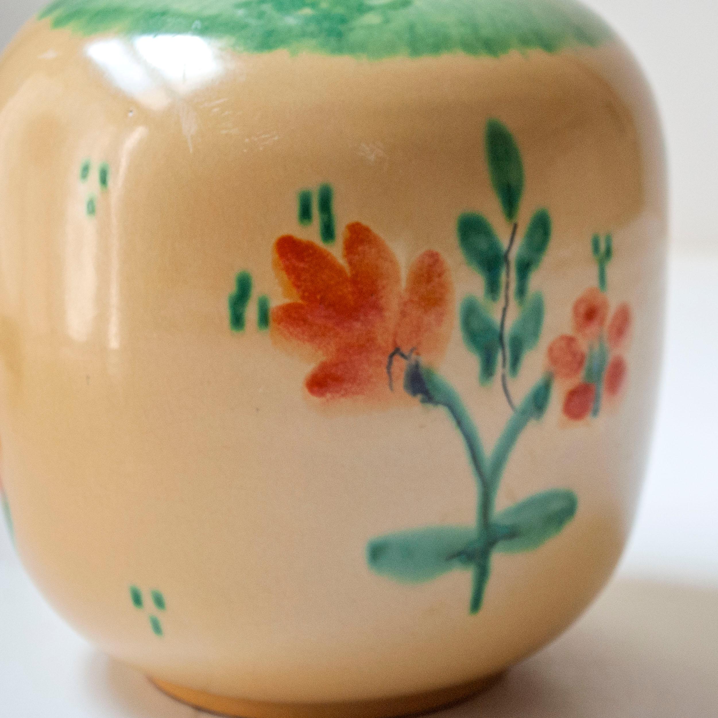 Lampe de table en céramique émaillée par Anna-Lisa Thomson pour Upsala Ekeby, Suède, c. 1940 en vente 9