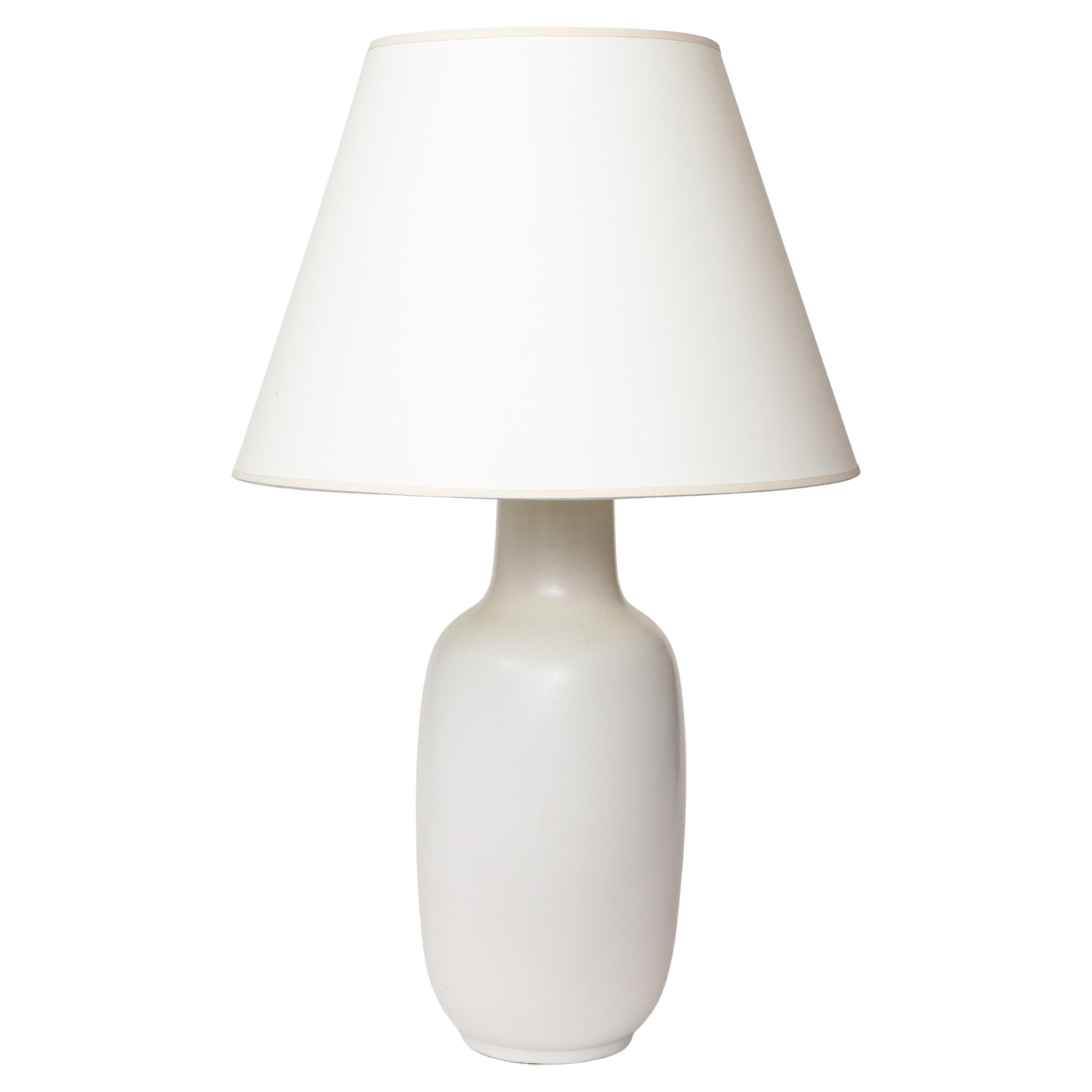 Glazed Ceramic Table Lamp by Design Technics, United States, c. 1960 For Sale
