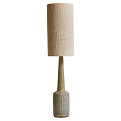 Glasierte Keramik-Tischlampe von Per Linnemann-Schmidt für Palshus