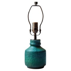 Lampada da tavolo in ceramica smaltata di Fridegart Glatzle, Germania Ovest, 1950 ca.