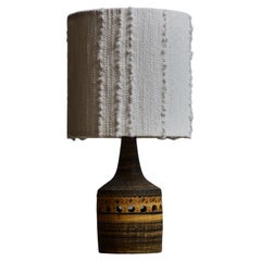 Glazed Ceramic Table Lamp by Georges Pelletier