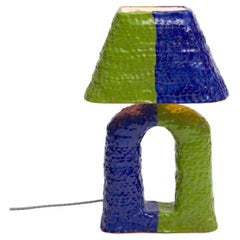 Glazed Ceramic Table Lamp by Sean Gerstley