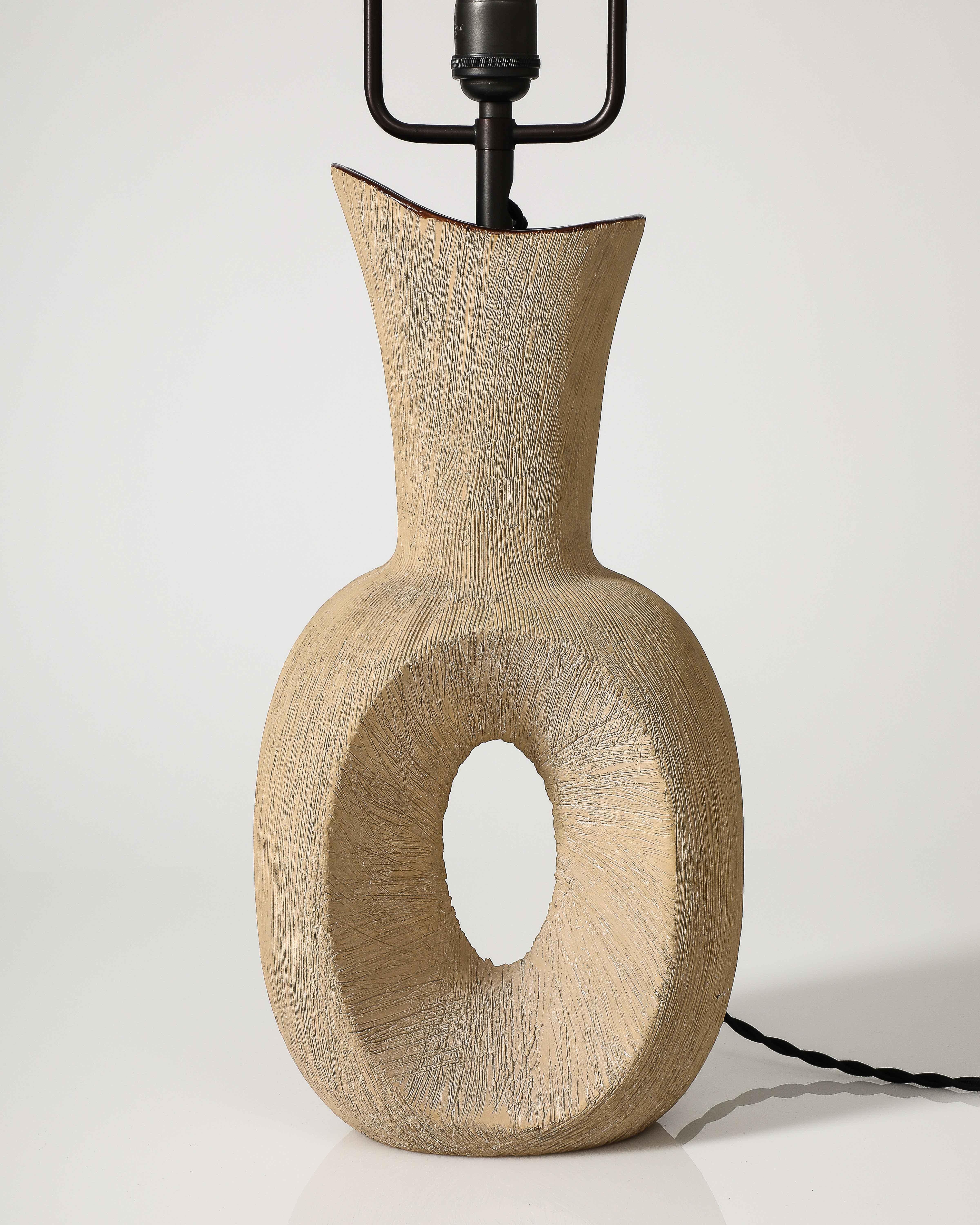 Glazed Ceramic Table Lamp 8