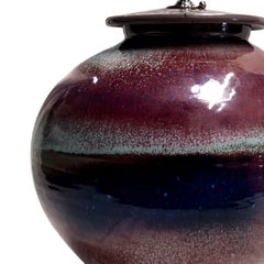 Glazed Ceramic Table Lamp