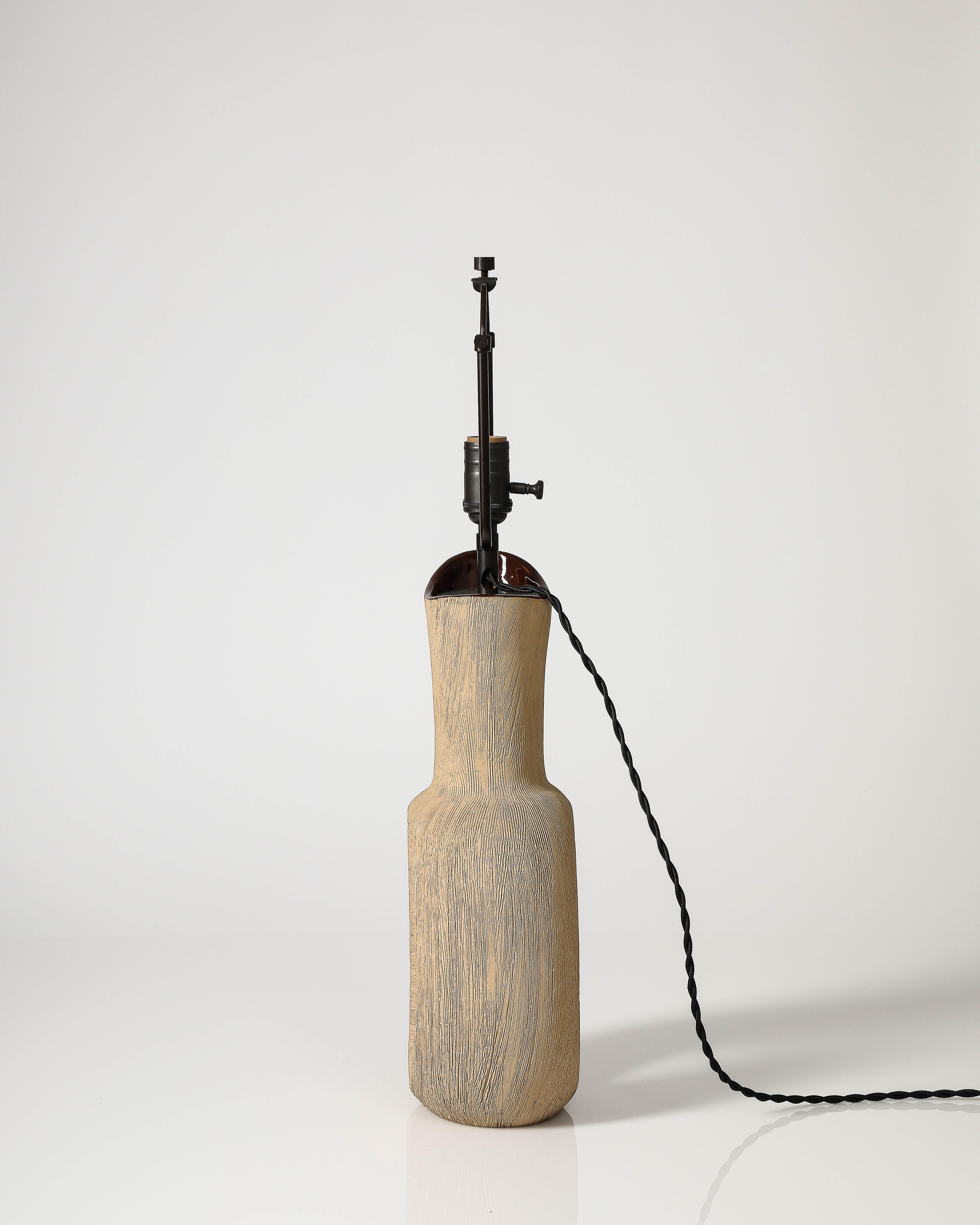 Glazed Ceramic Table Lamp 3