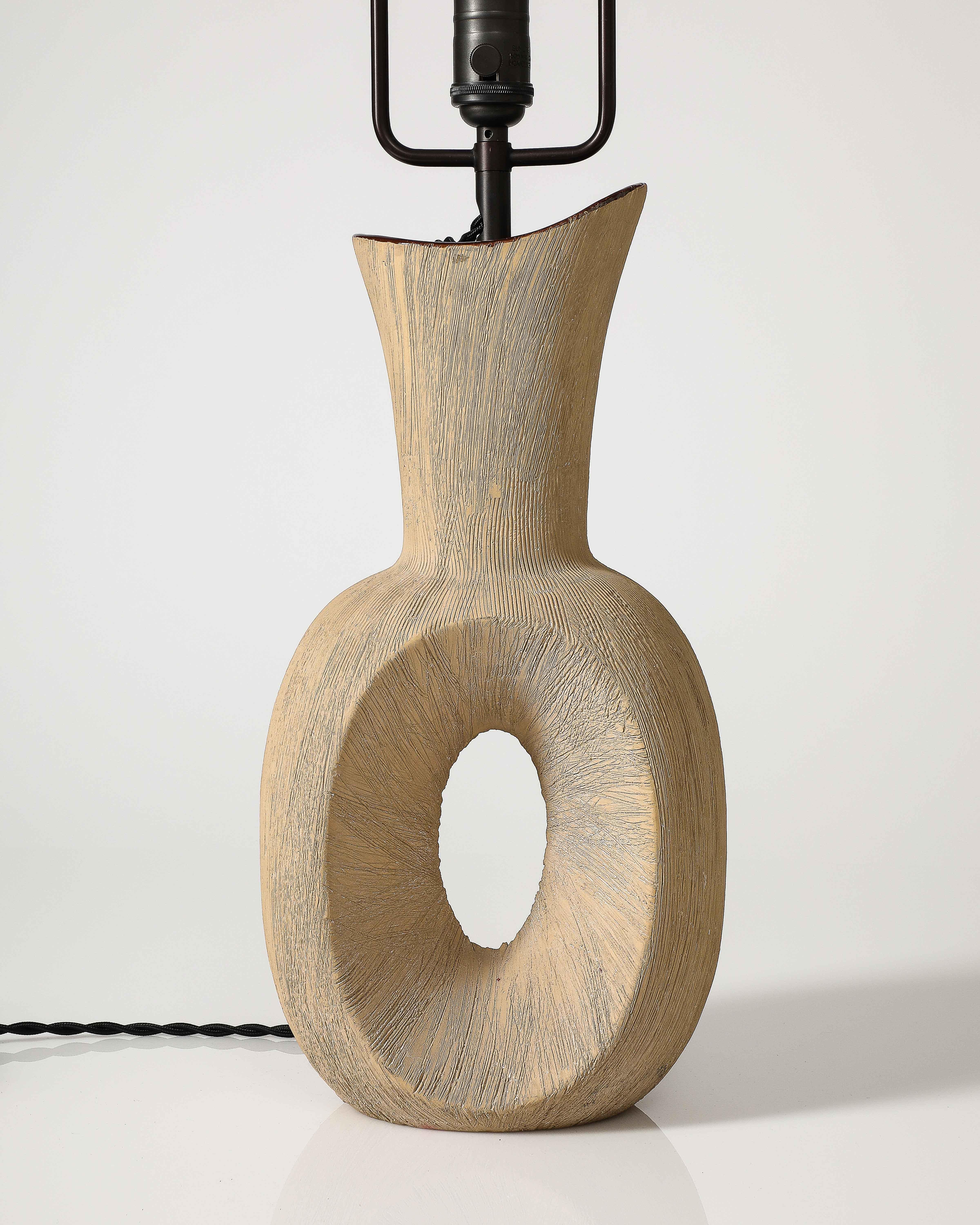 Glazed Ceramic Table Lamp 4