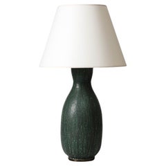 Glazed Ceramic Table Lamp, Italy, c. 1960