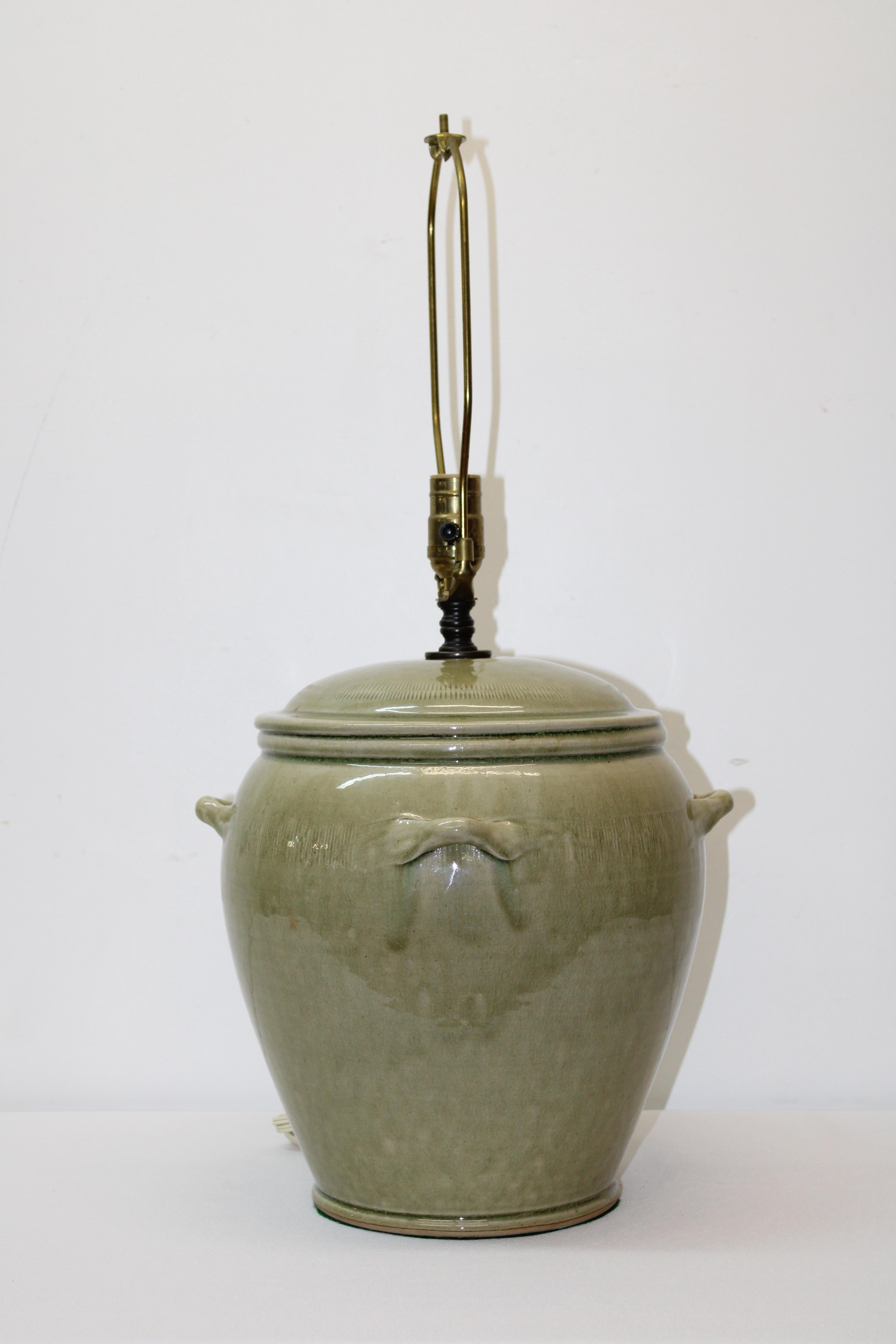 asian ceramic lamp