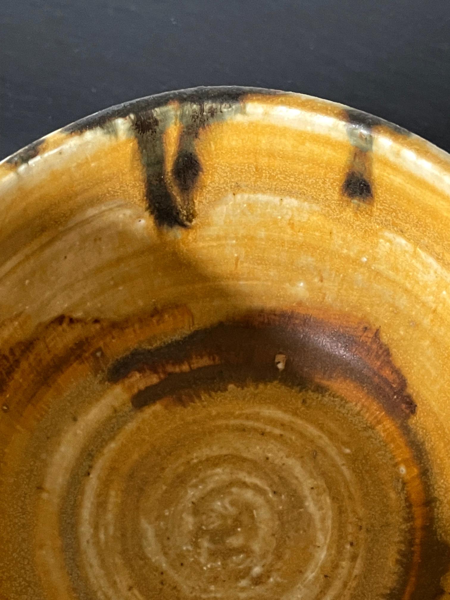 Glazed Ceramic Tea Bowl by Toshiko Takaezu 4