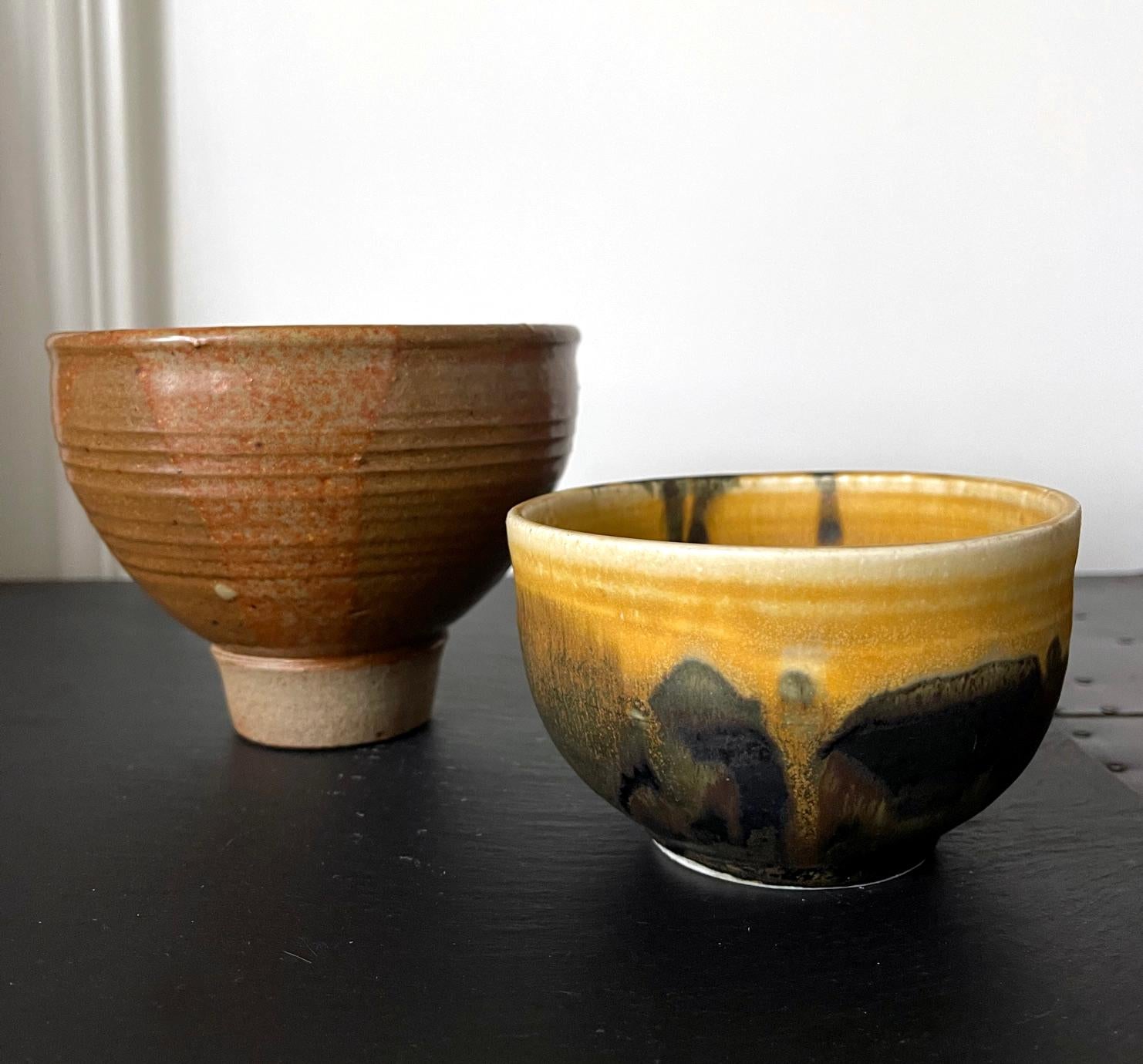 Glazed Ceramic Tea Bowl by Toshiko Takaezu 9