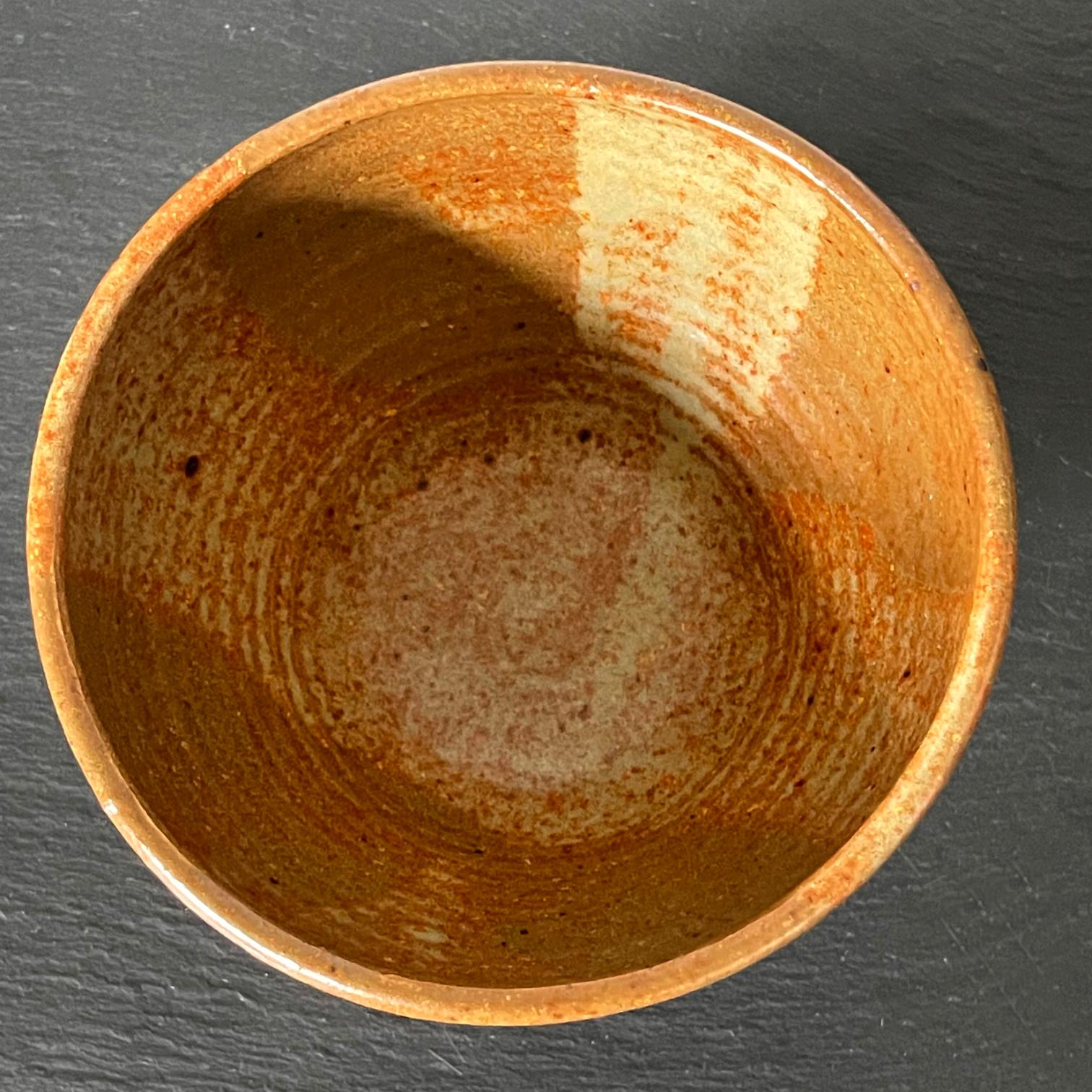 Glazed Ceramic Tea Bowl by Toshiko Takaezu 1