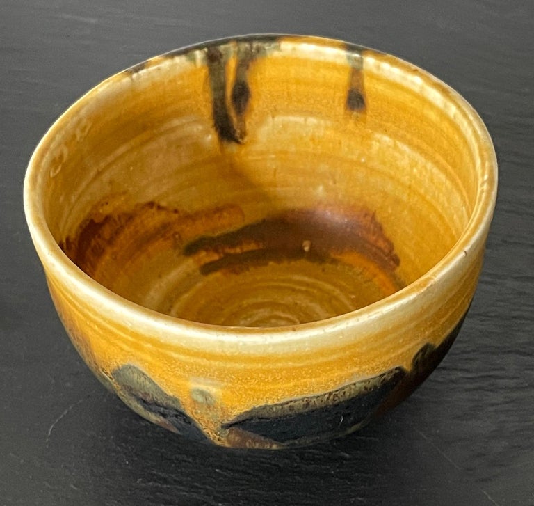 Glazed Ceramic Tea Bowl by Toshiko Takaezu For Sale at 1stDibs
