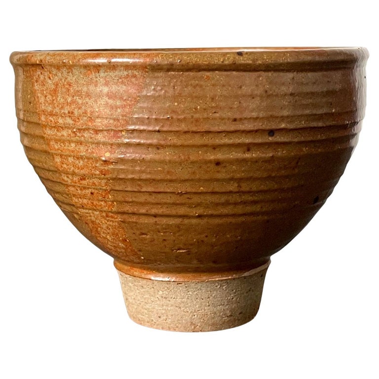 Glazed Ceramic Tea Bowl by Toshiko Takaezu For Sale at 1stDibs