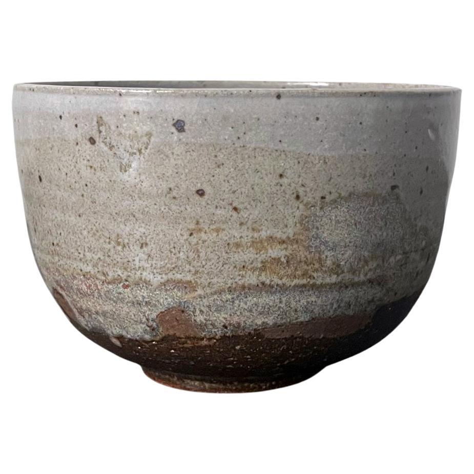Glasierte Keramik-Teeschale von Toshiko Takaezu im Angebot