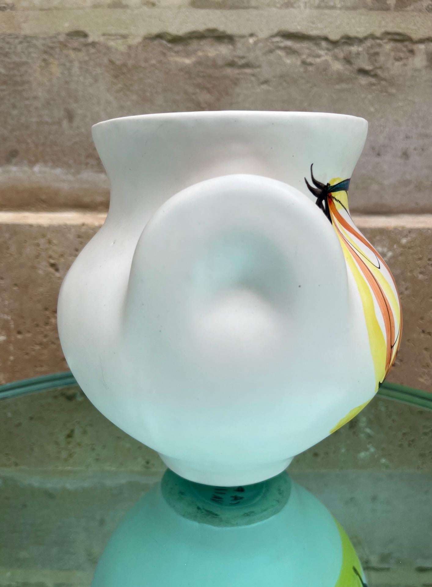 Smaltato Vaso in ceramica smaltata 