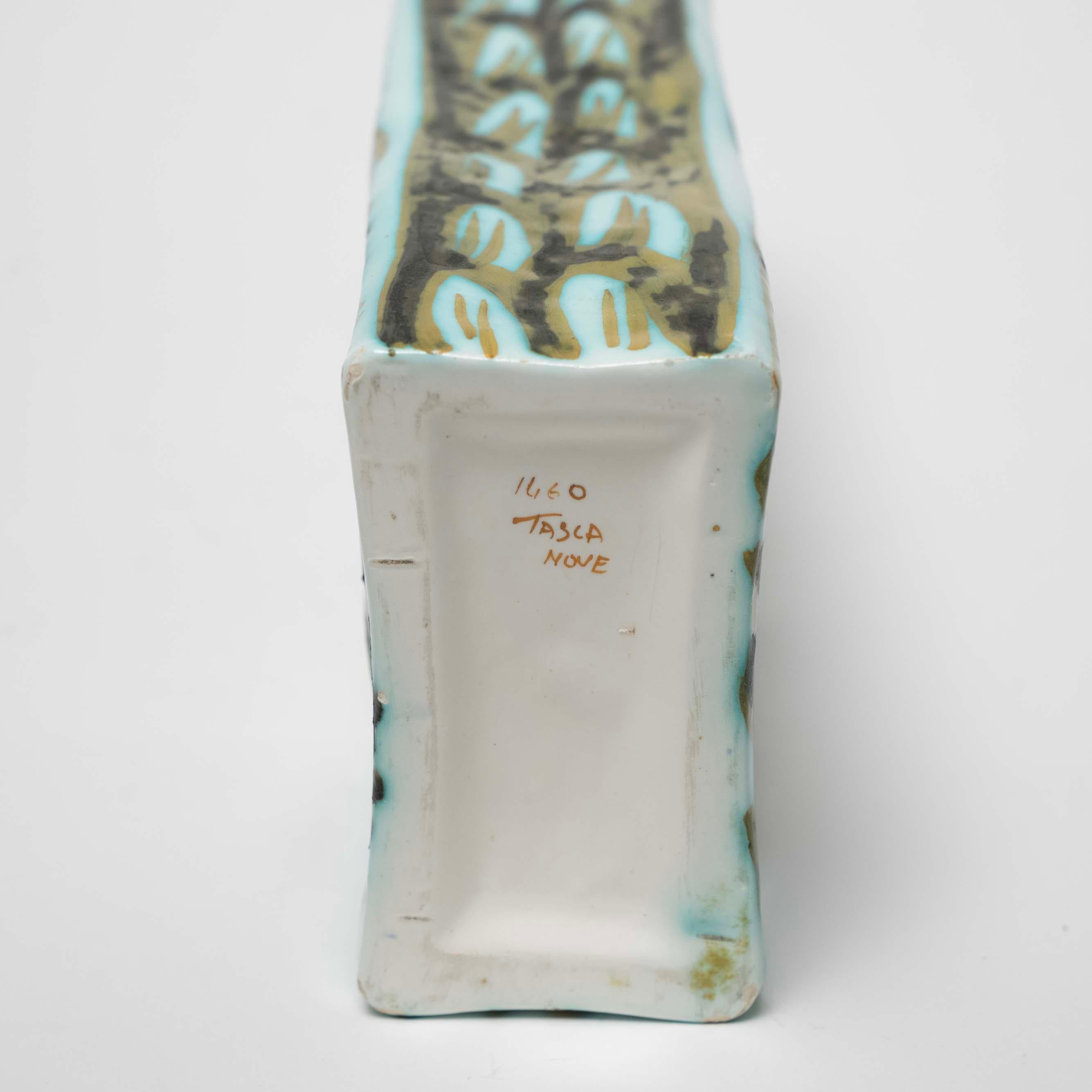Glazed Ceramic Vase by Alessio Tasca for Raymor, Italy, c. 1960 For Sale 1