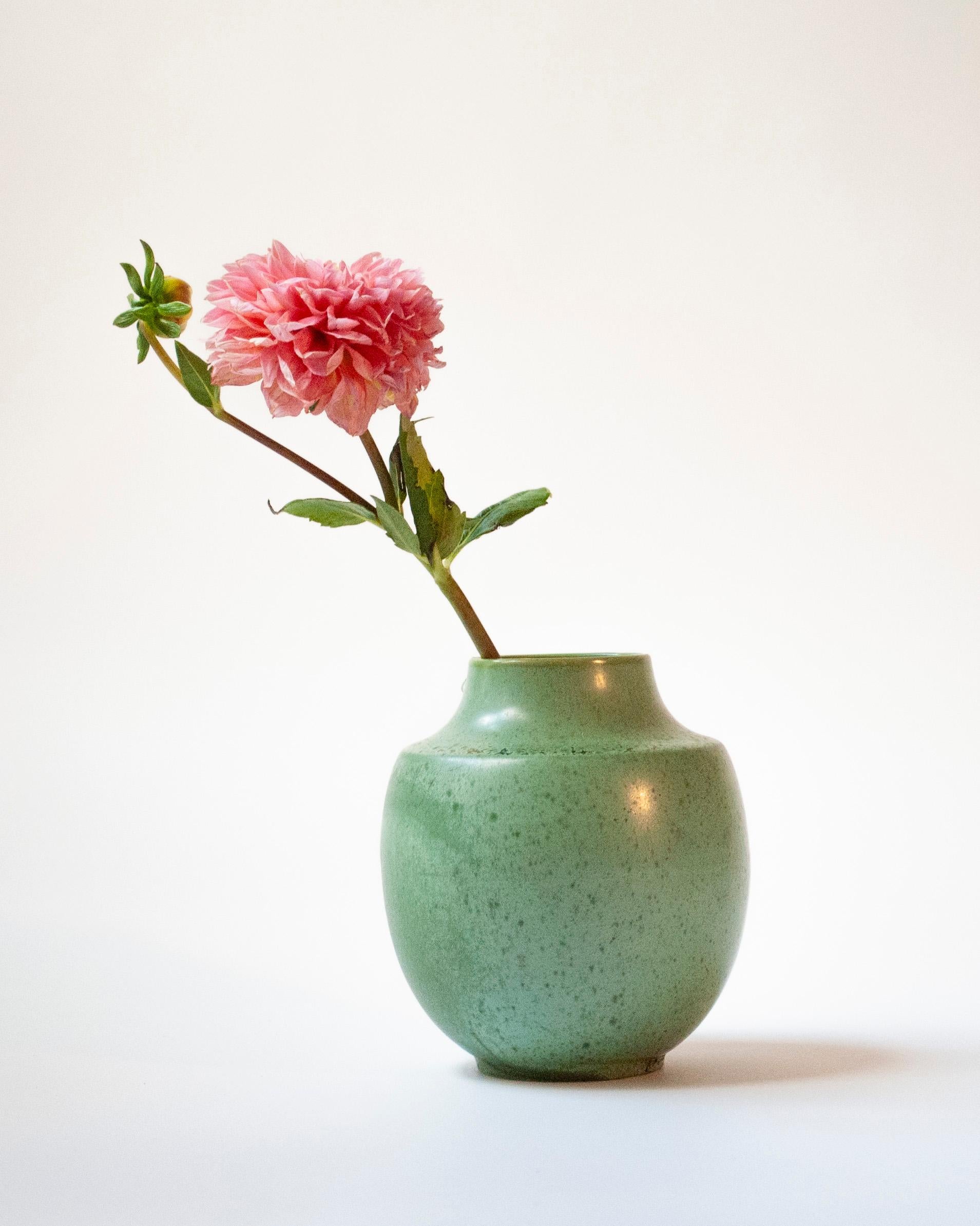 Glazed Ceramic Vase by Arthur Percy for Gefle, Sweden, c. 1950 en vente 6