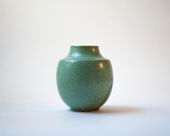 Jarrón de cerámica esmaltada de Arthur Percy para Gefle, Suecia, c. 1950