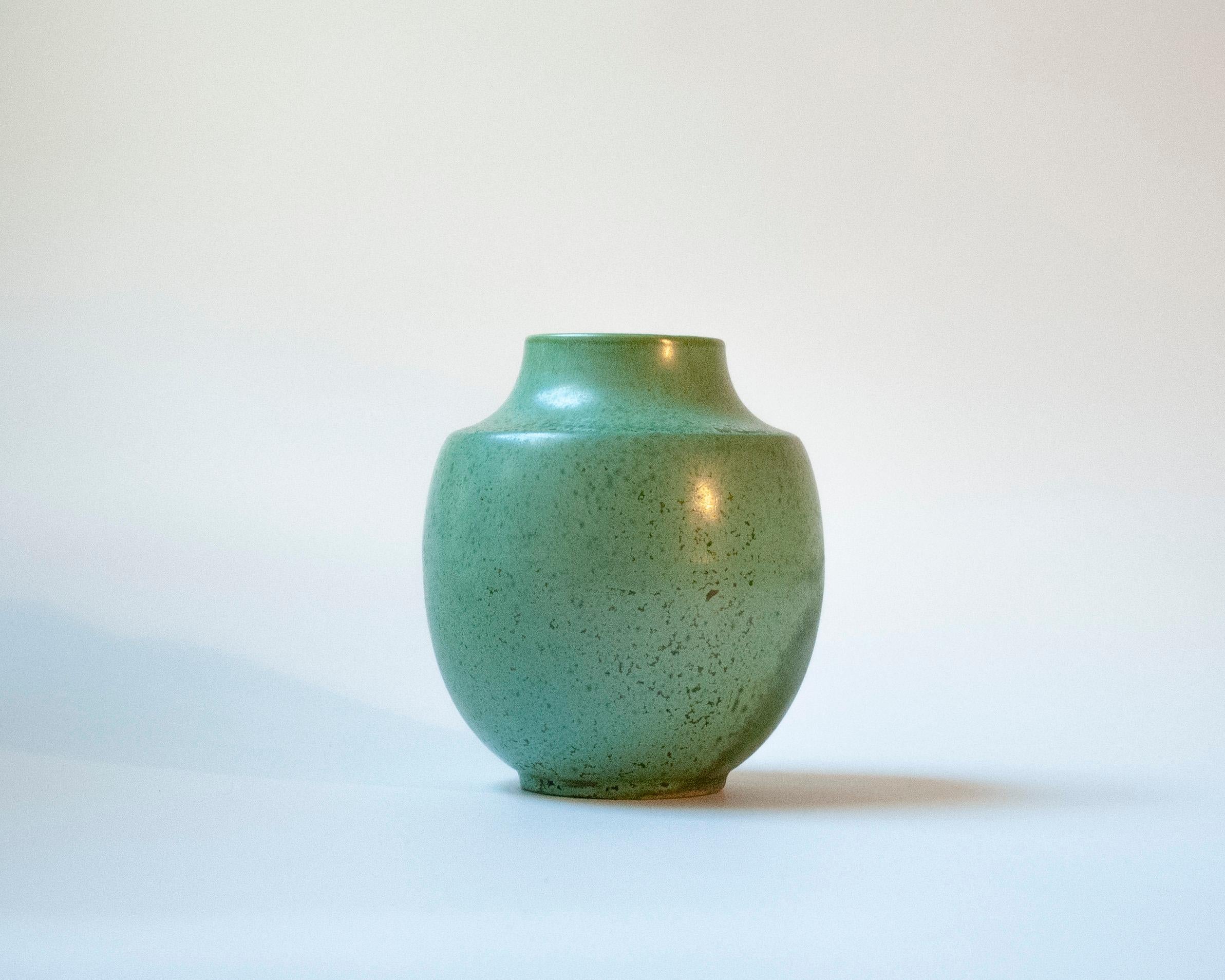 Céramique Glazed Ceramic Vase by Arthur Percy for Gefle, Sweden, c. 1950 en vente