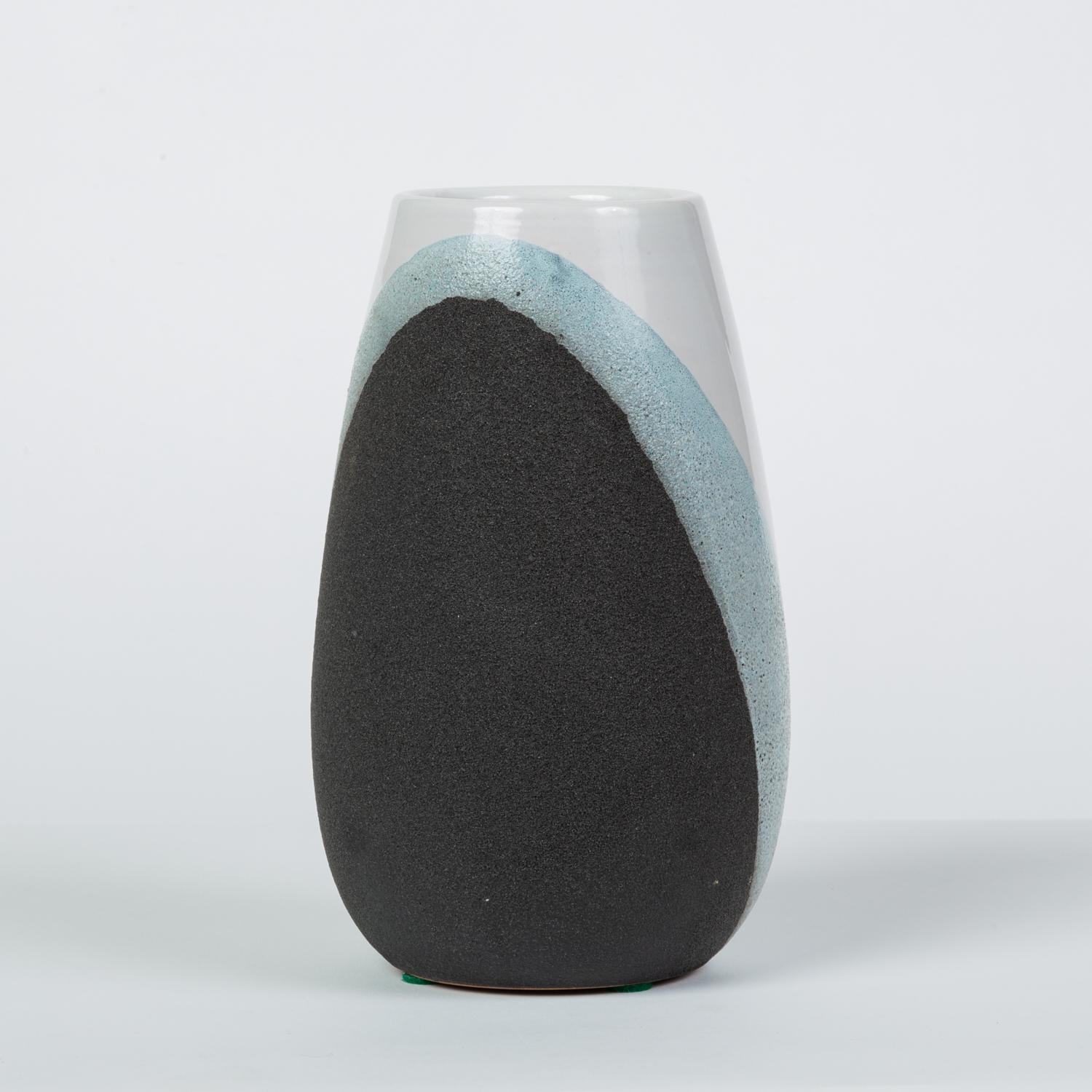 Glazed Ceramic Vase by Ettore Sottsass for Bitossi In Excellent Condition In Los Angeles, CA