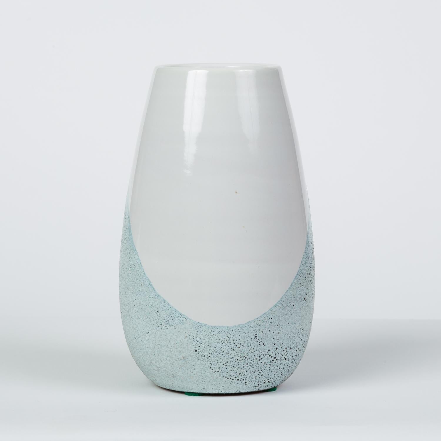 Mid-20th Century Glazed Ceramic Vase by Ettore Sottsass for Bitossi